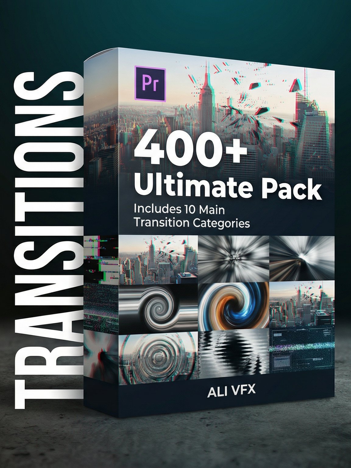 400+ Premium Premiere Pro Transitions Pack product image (1)