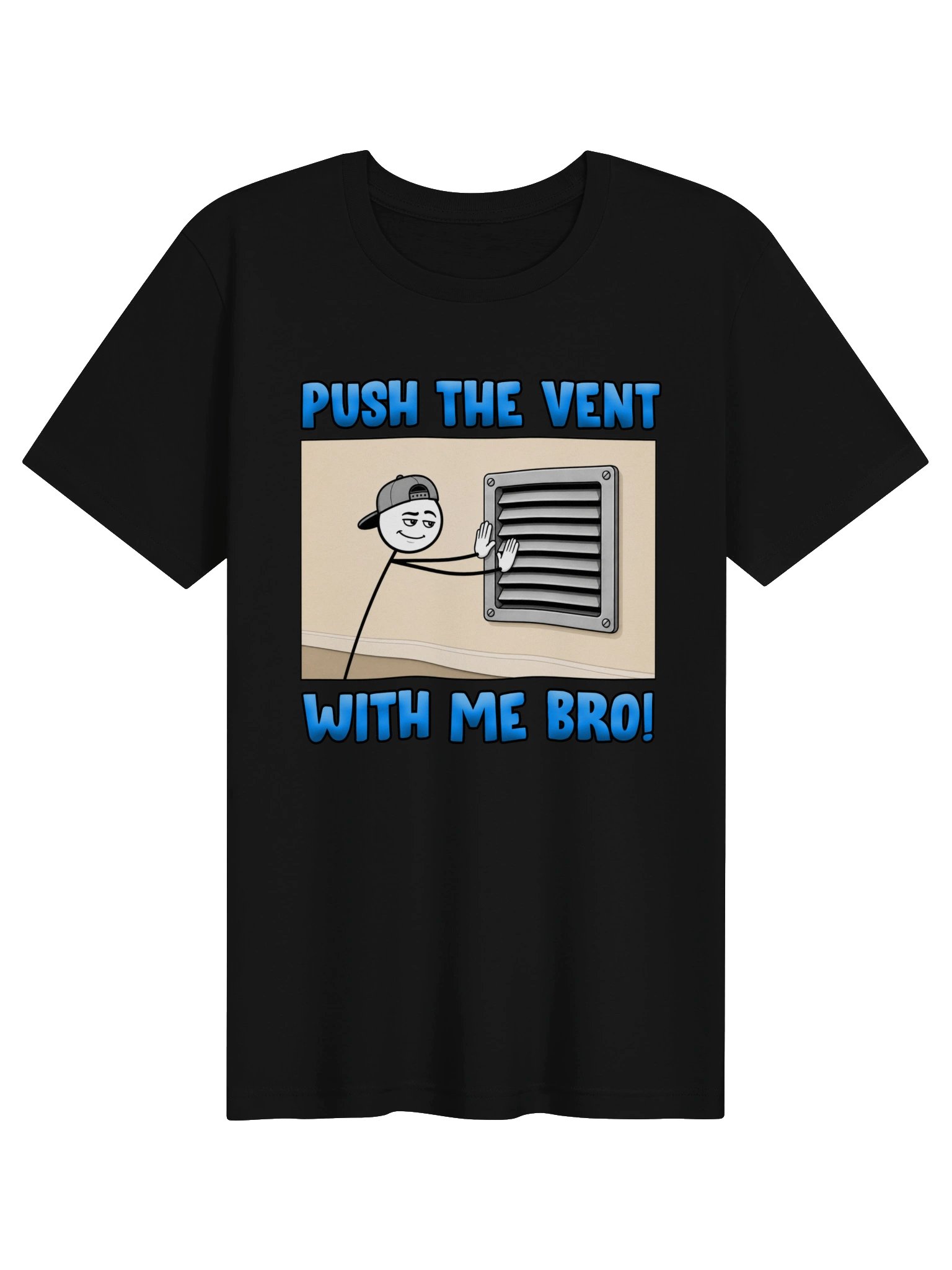 Push the Vent T-Shirt product image (1)