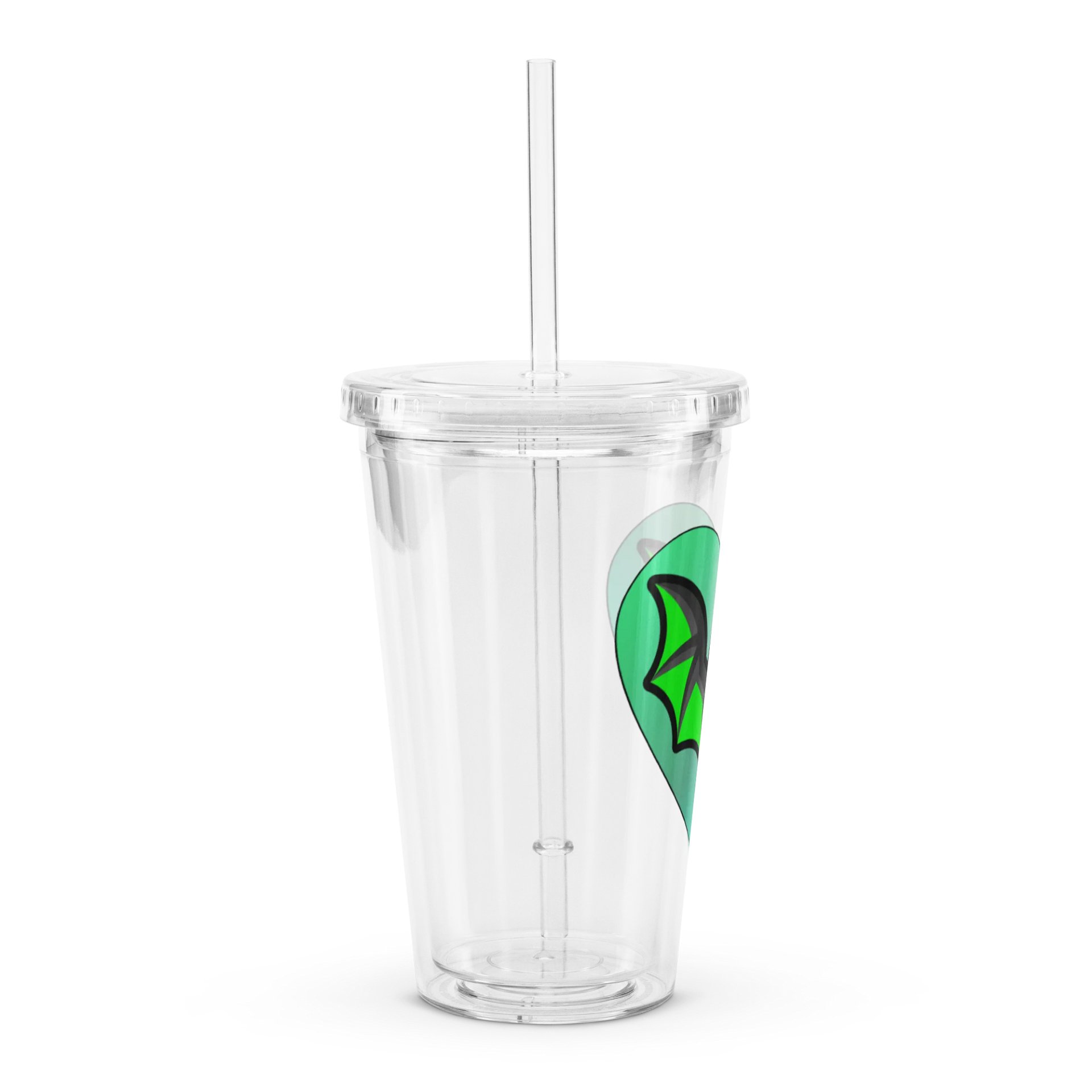 Bat Heart Clear Cup product image (3)
