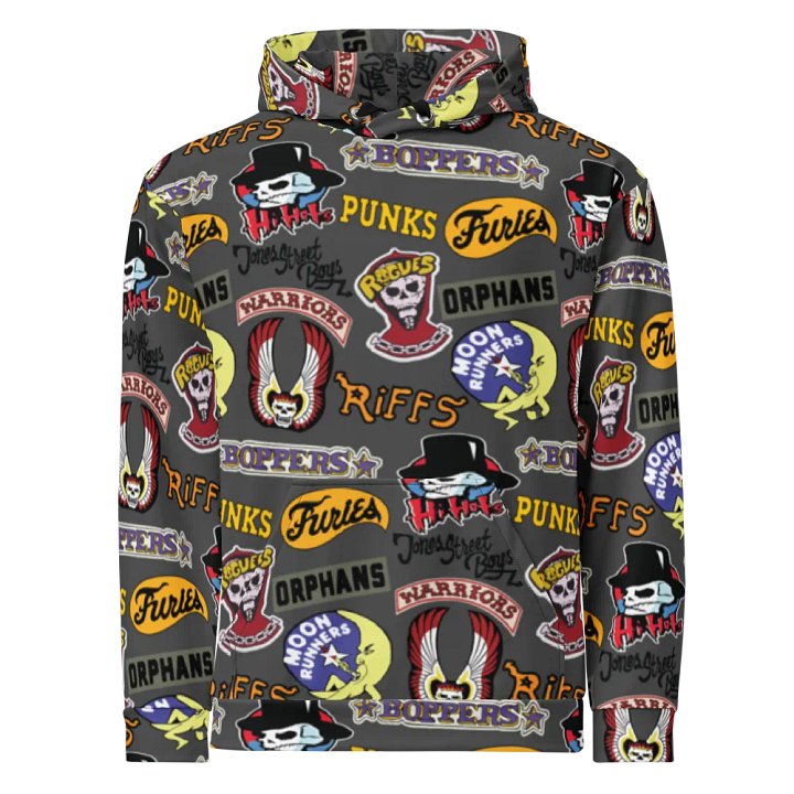 Gang Insignia - The Warriors - GREY - Unisex Hoodie product image (2)