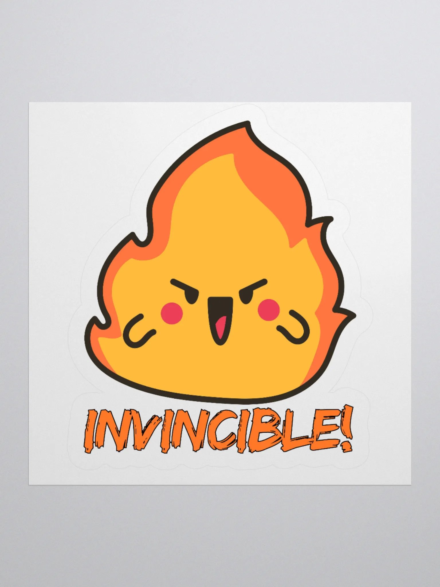 Invincible! - Sticker product image (1)