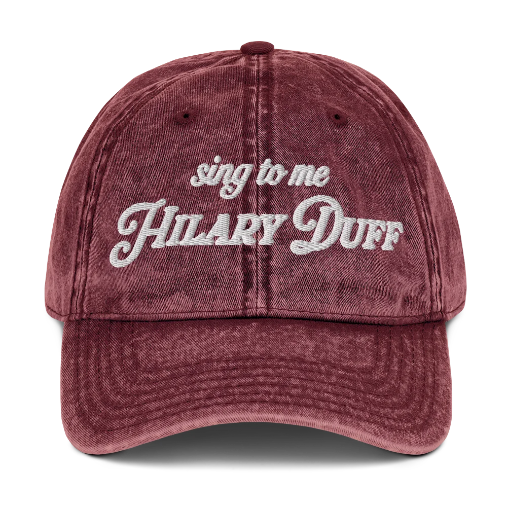 Sing To Me Hilary Vintage Wash Dad Hat product image (1)