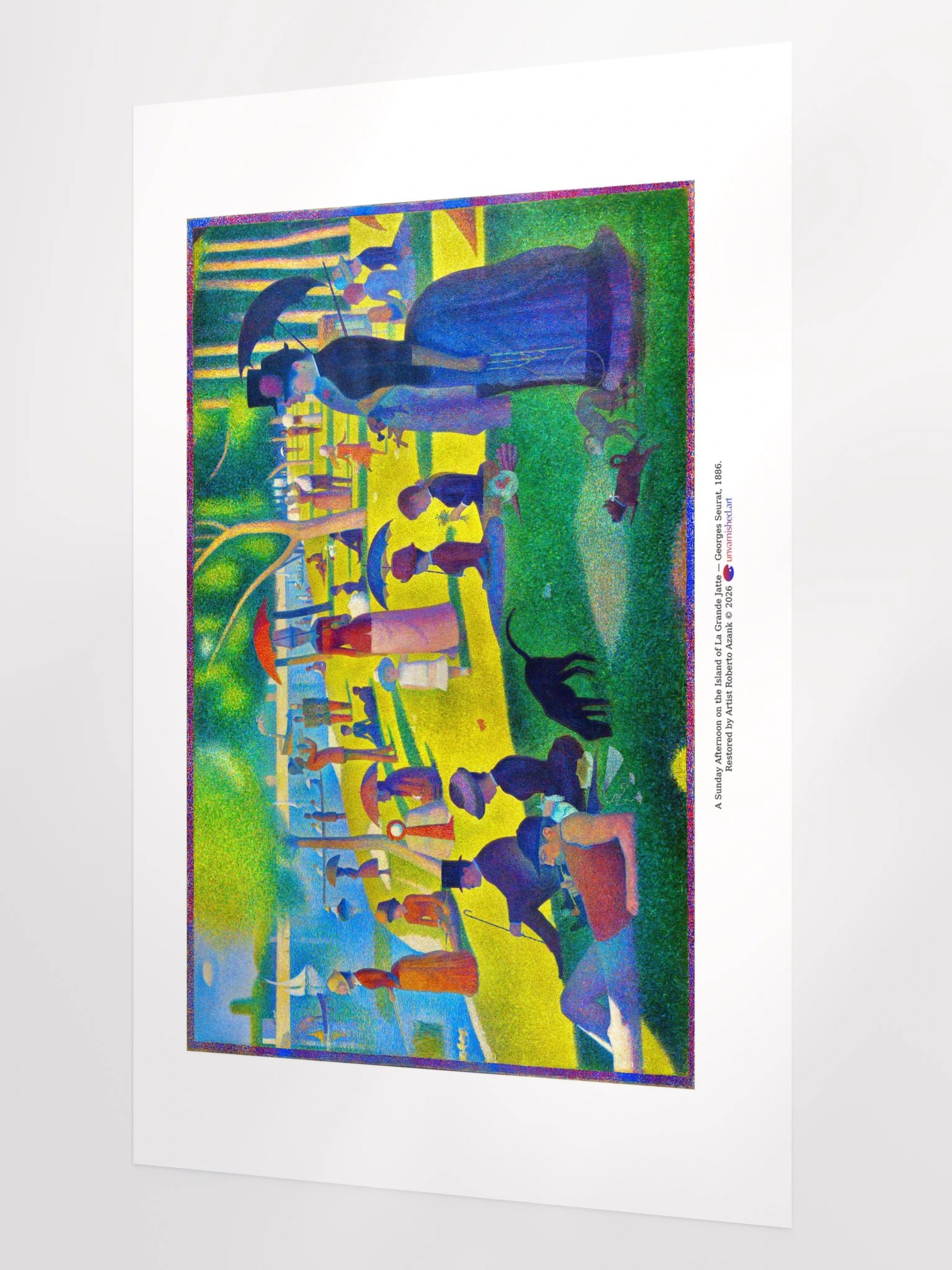 A Sunday Afternoon on the Island of La Grande Jatte — Poster product image (12)