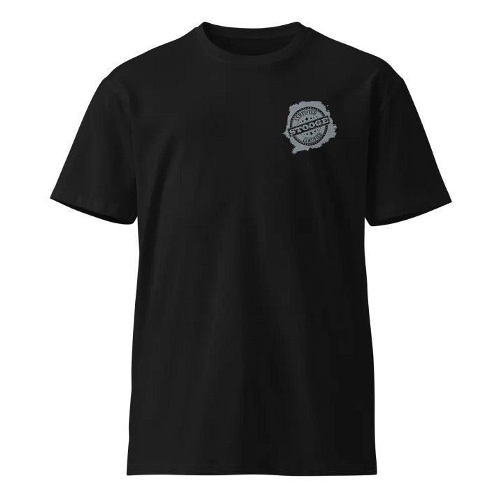 Certified Stooge - Silver - Embroidered T-Shirt product image (1)