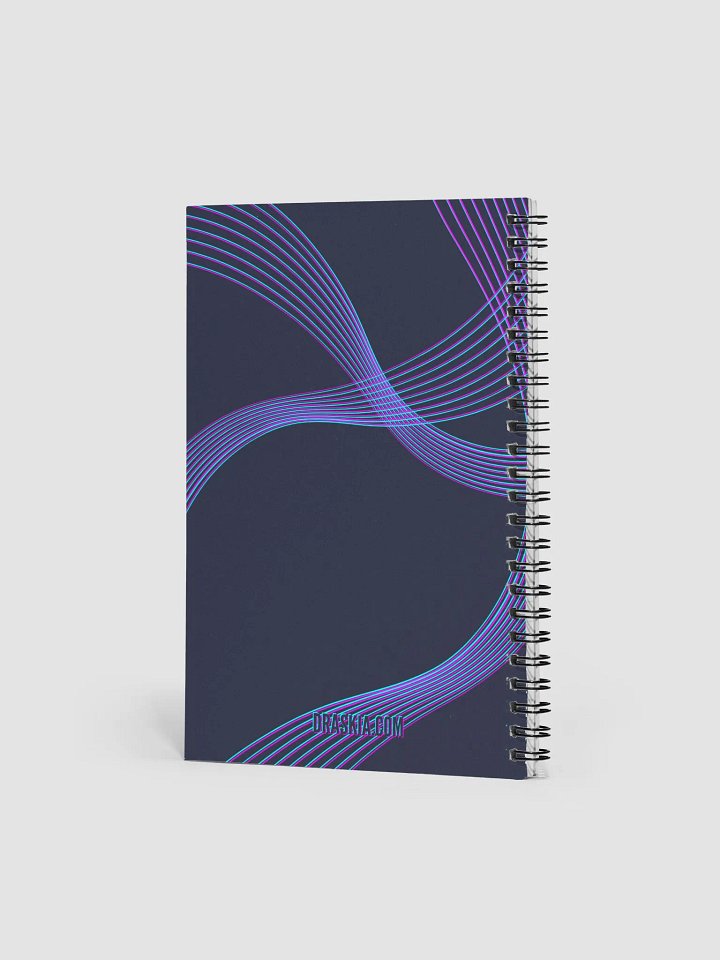 Neon Self-Care Spiral Notebook product image (2)