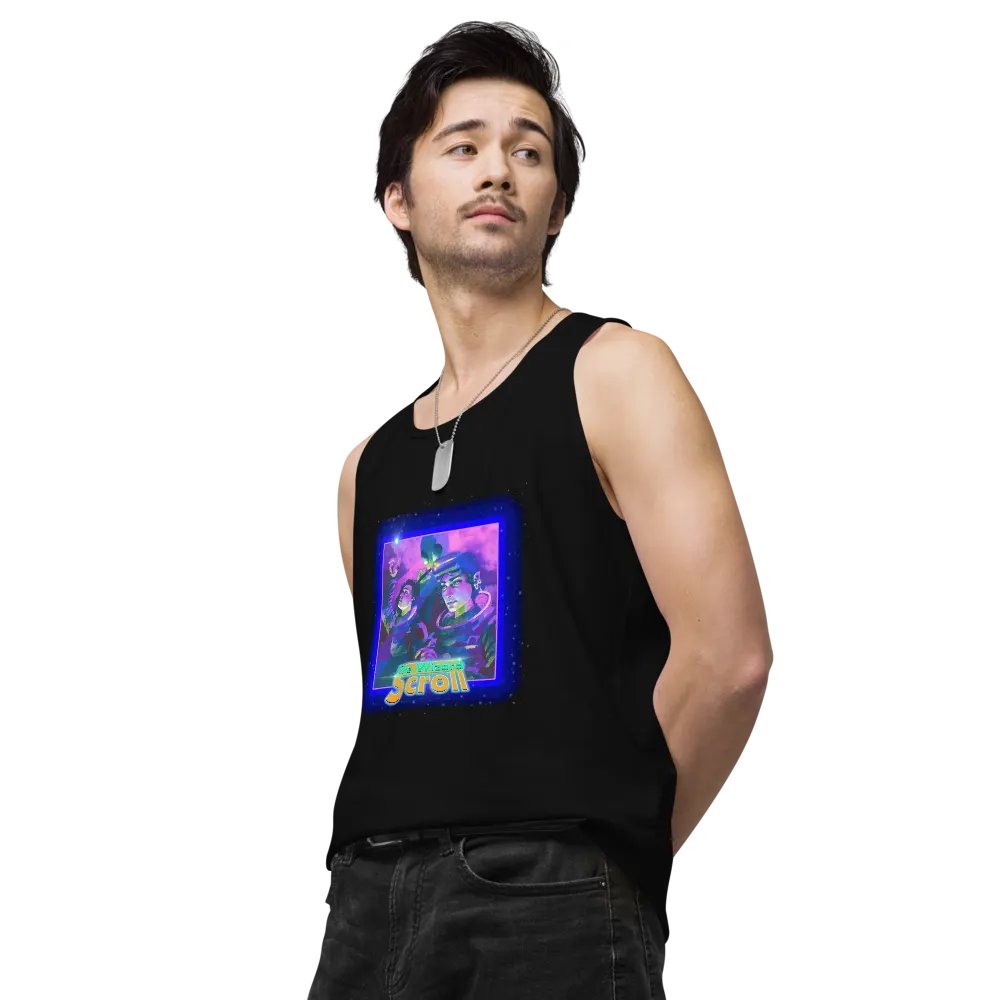 Wizard Scroll IN SPACE Men's Tank product image (4)