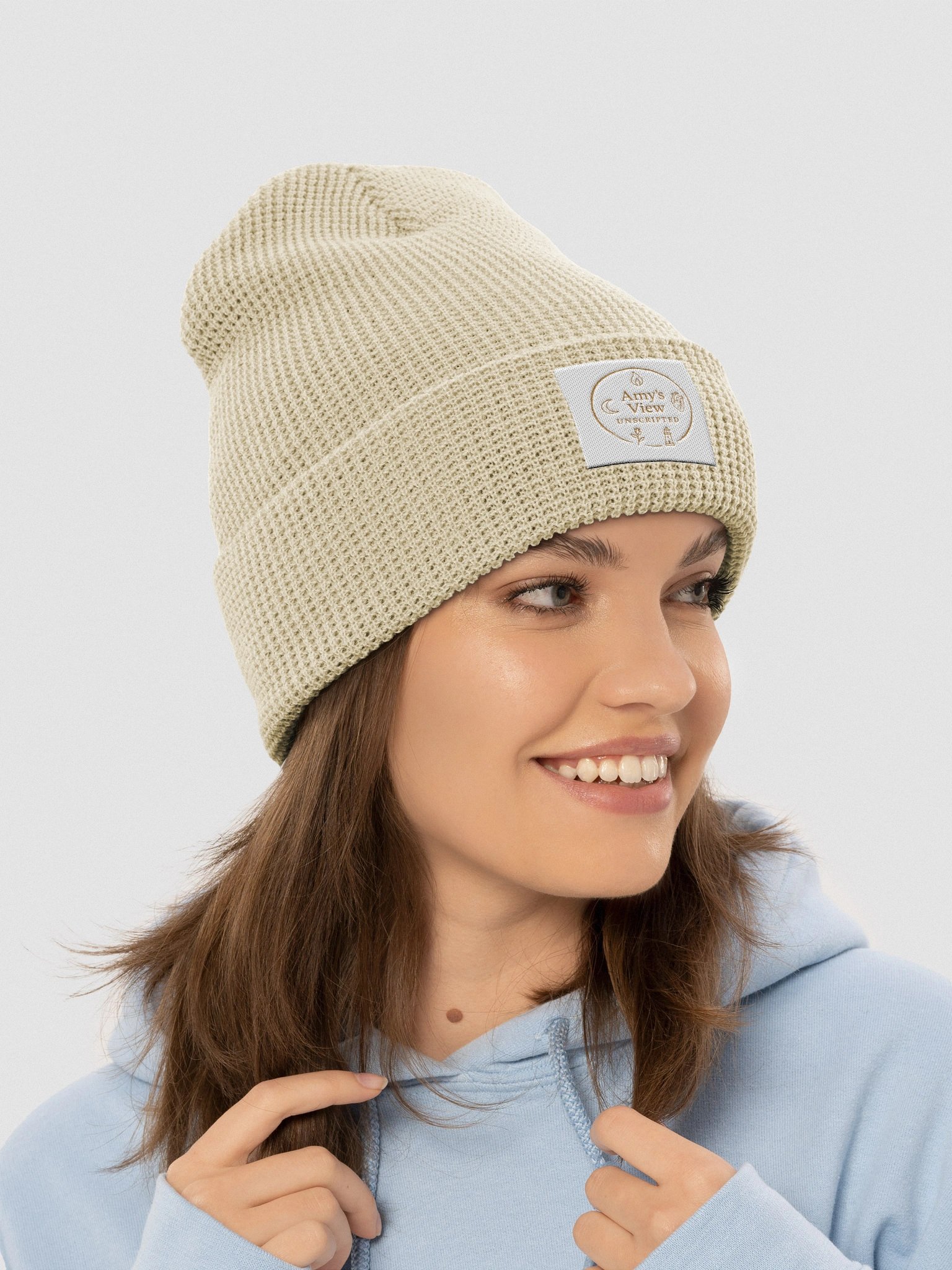 Cozy Knit Waffle Beanie product image (7)
