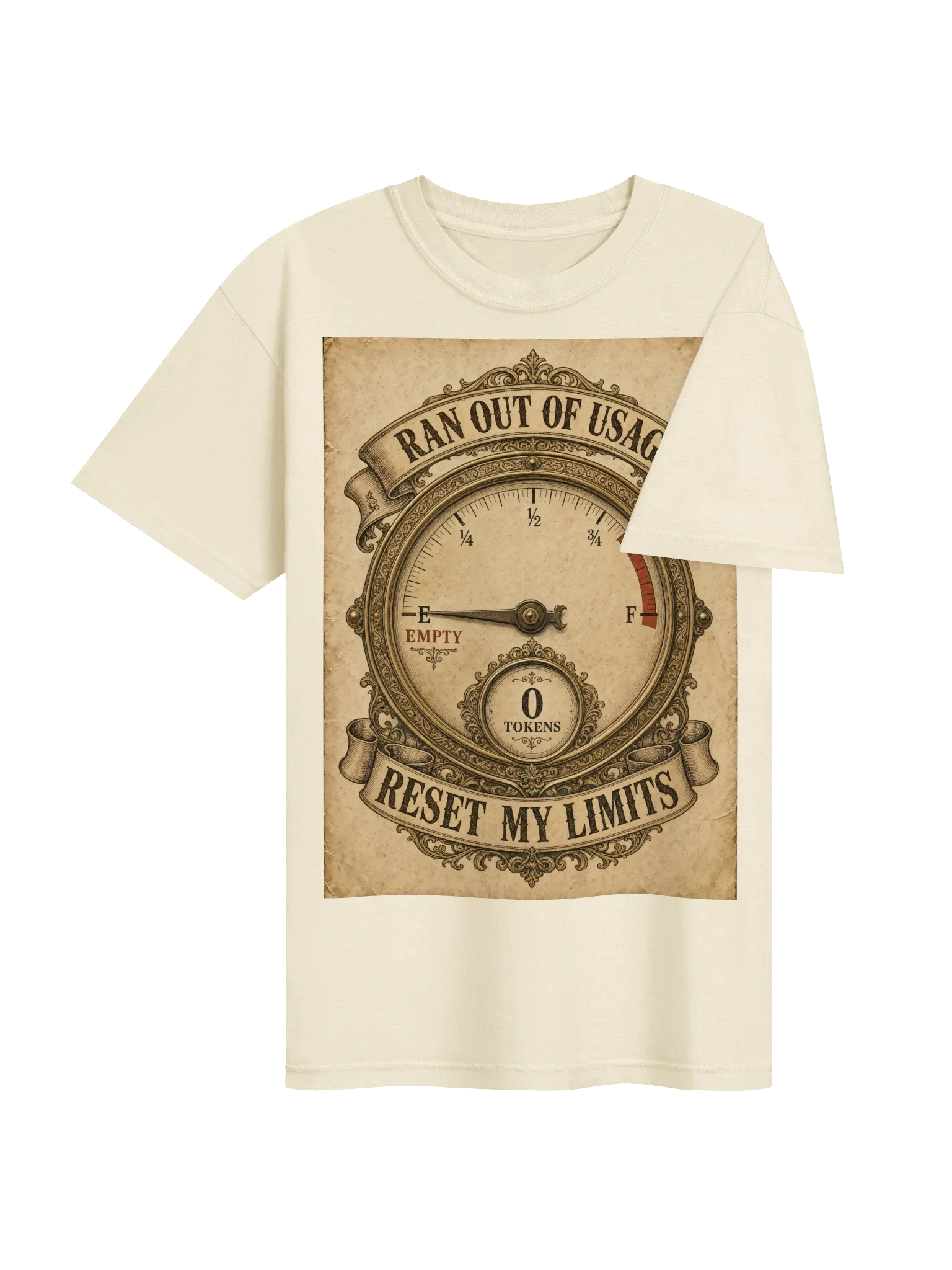 Ran Out Of Usage Tee — view 4
