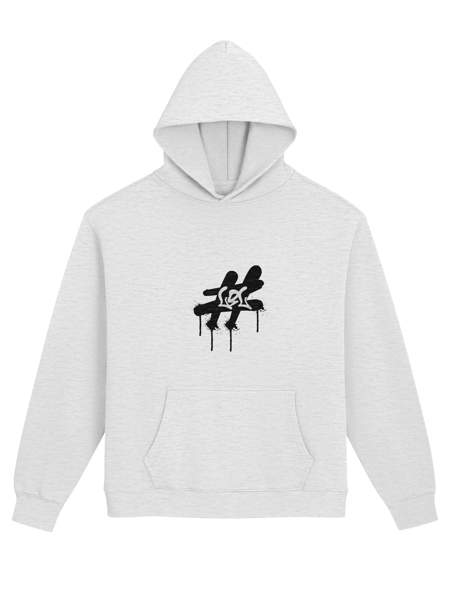 GRAFFITI EDITION HOODIE WHITE product image (1)