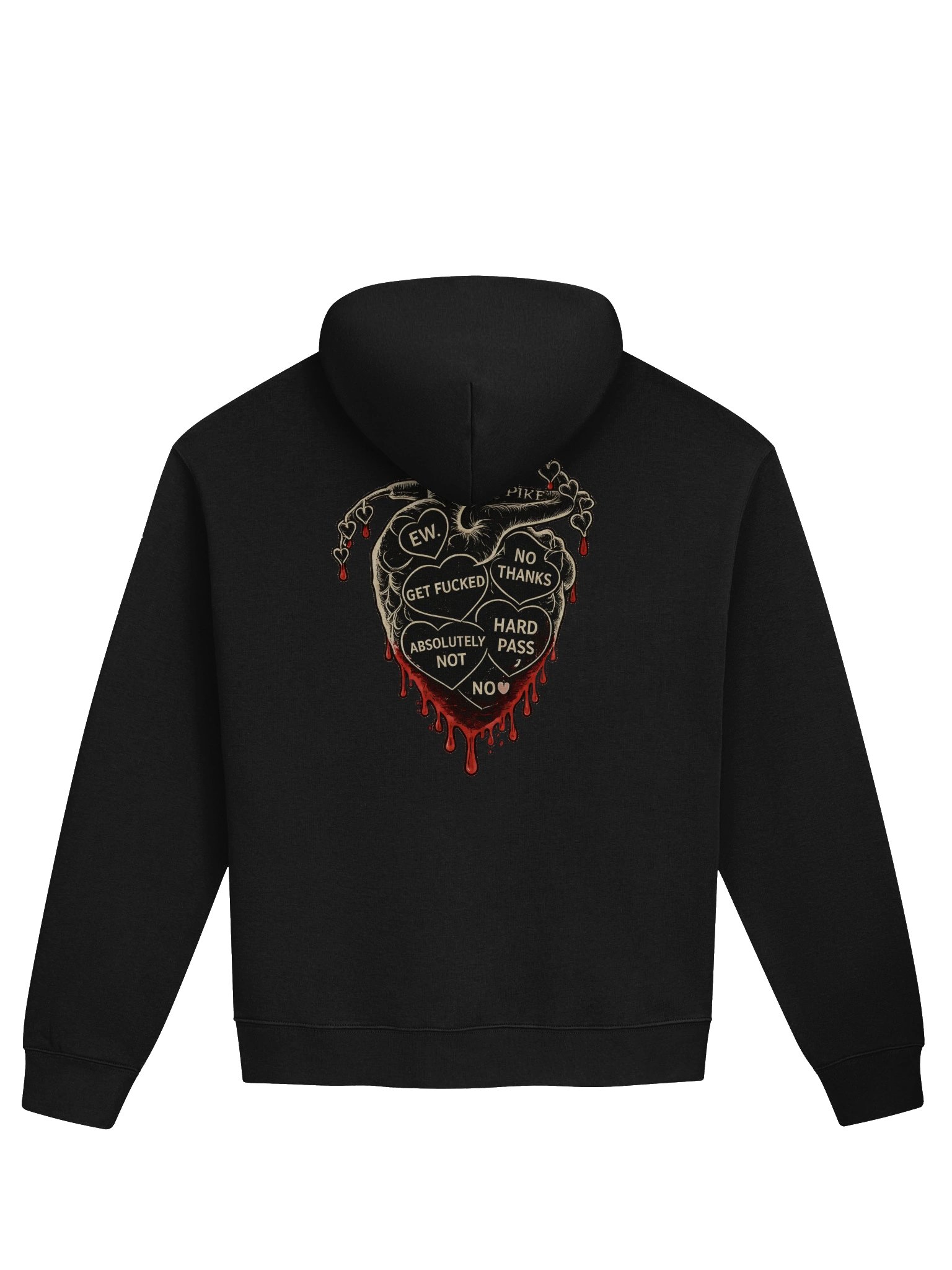 Bleeding Heart Oversized Hoodie product image (2)