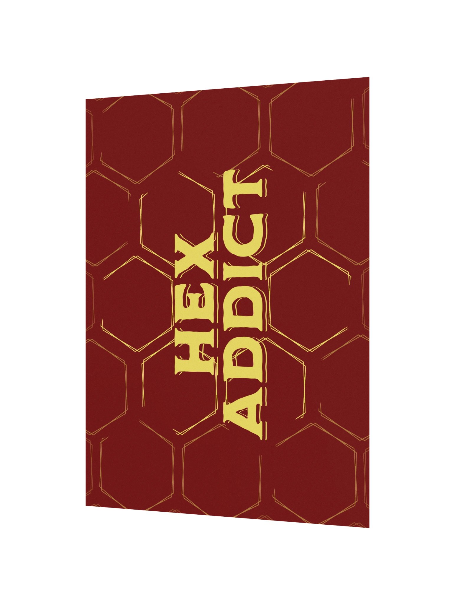 Hex Addict Board Game Room Poster - UNFRAMED product image (2)