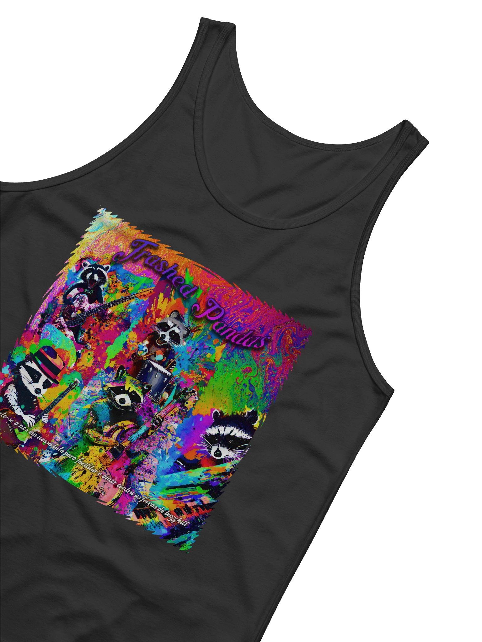 Trashed Pandas Tank Top 1 product image (4)