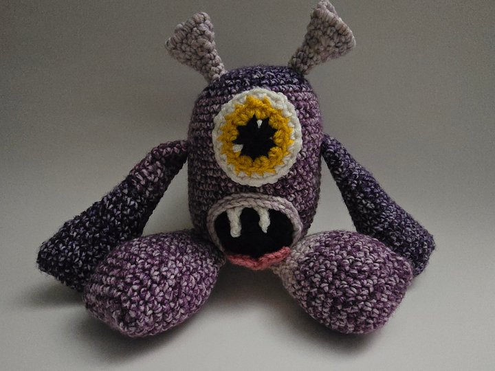 Purple Monster Plushie 🐑 product image (1)