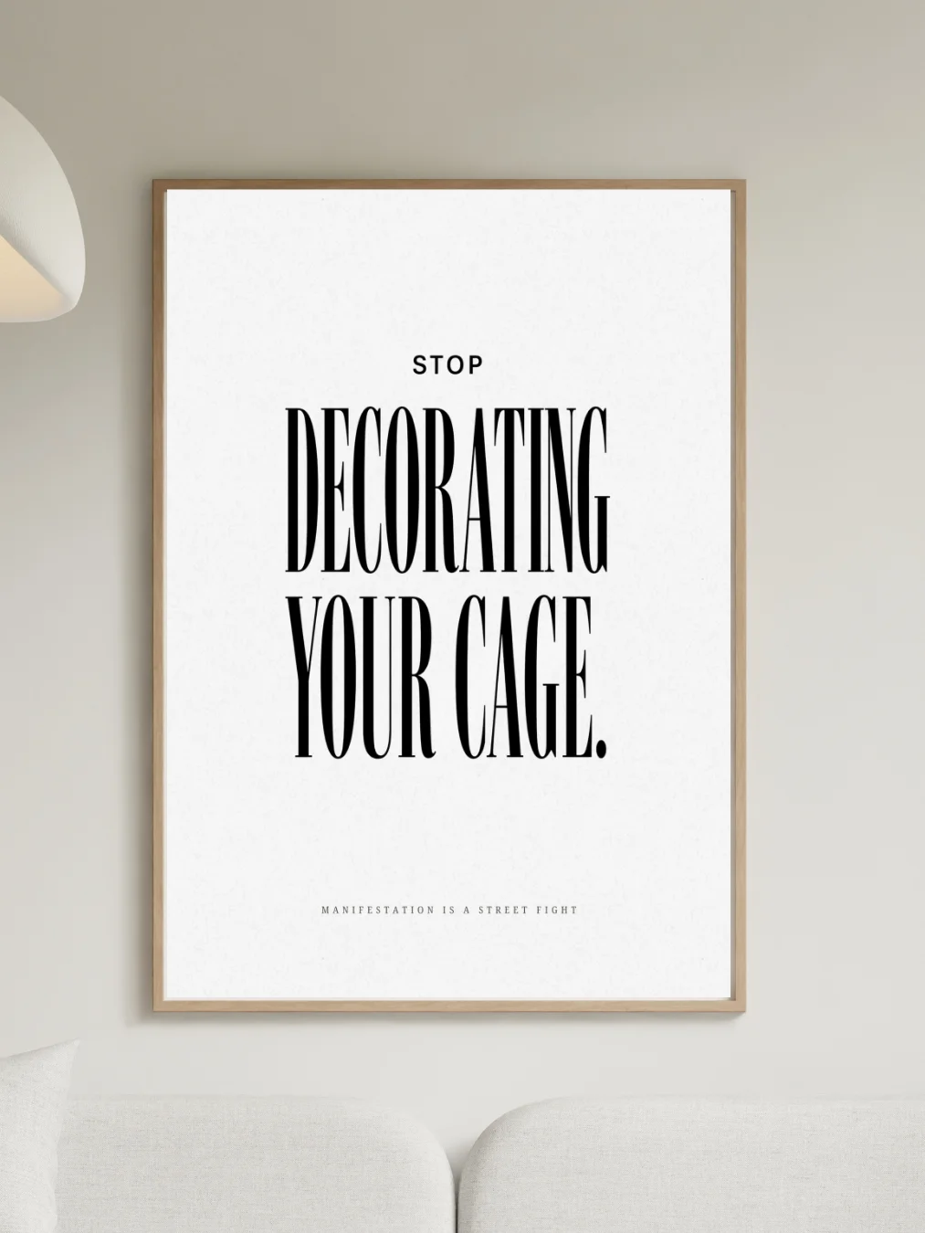 Manifestation Is a Street Fight – Minimalist Printable Wall Art Bundle product image (4)