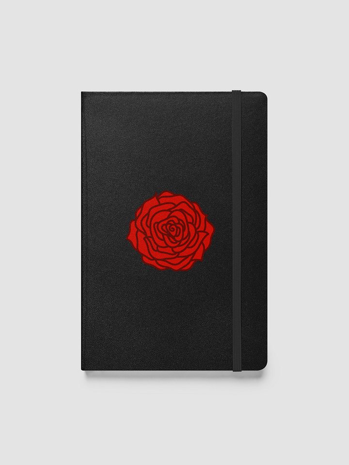 Rose Hardcover Bound Notebook | Art by Duck product image (1)