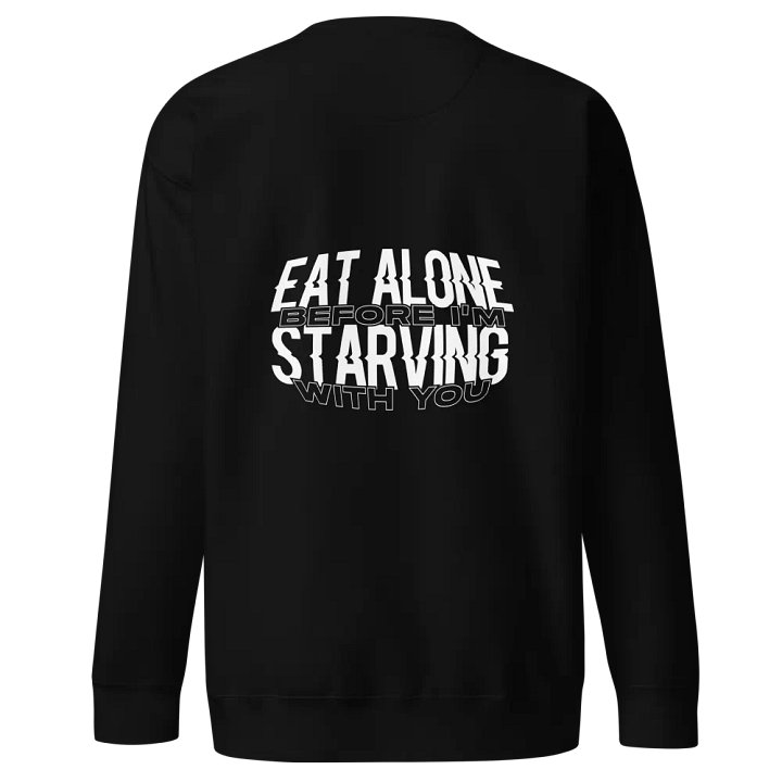 EAT ALONE Crewneck product image (1)