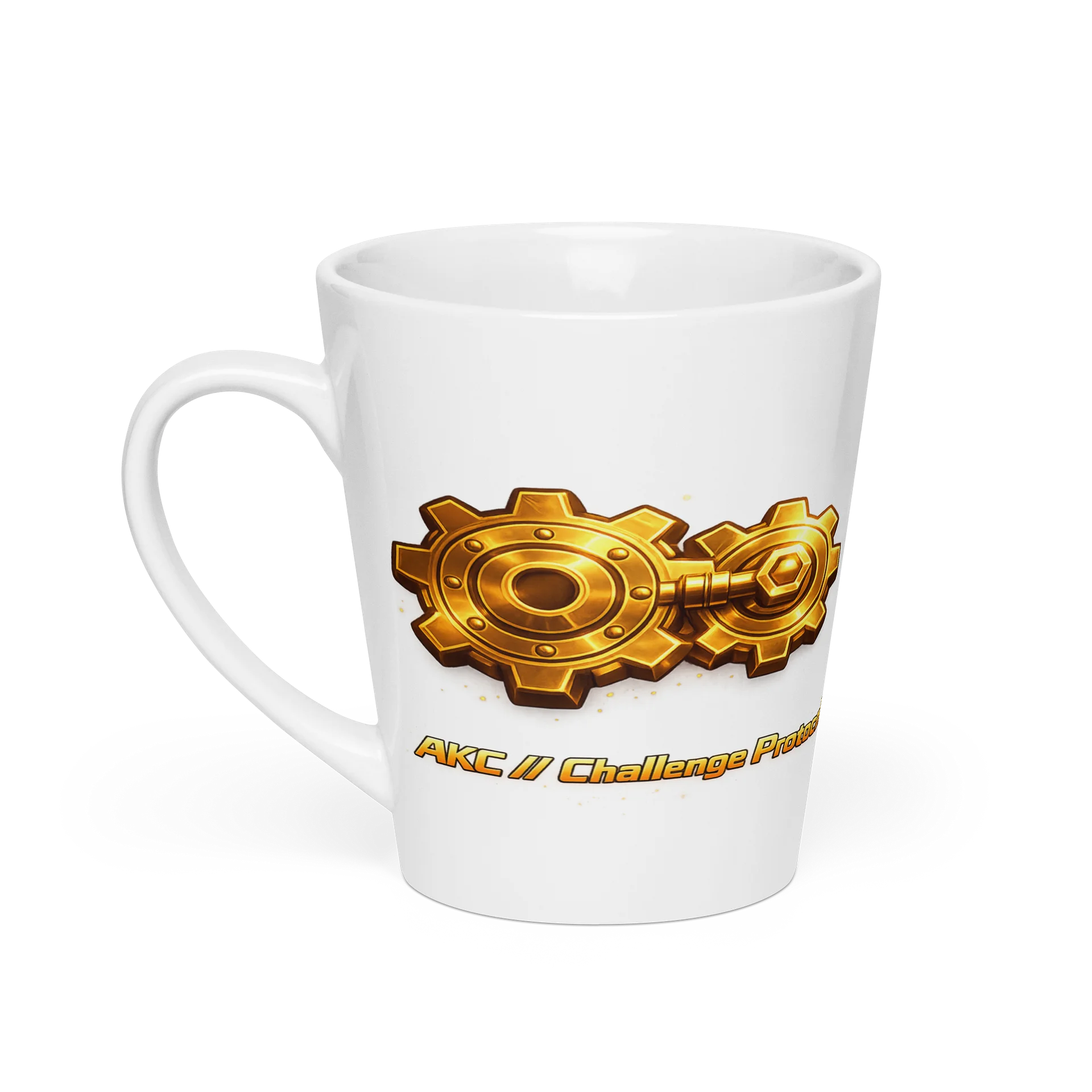 • AKC // Challenge Protocol Latte Mug | Challenge Day Thursday | Arkfall Kitty Collective product image (1)
