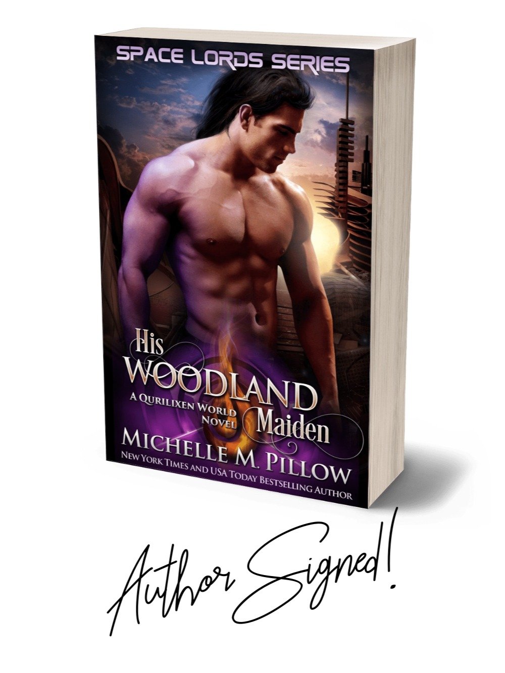 SIGNED: His Woodland Maiden (Space Lords #5) Paperback product image (1)