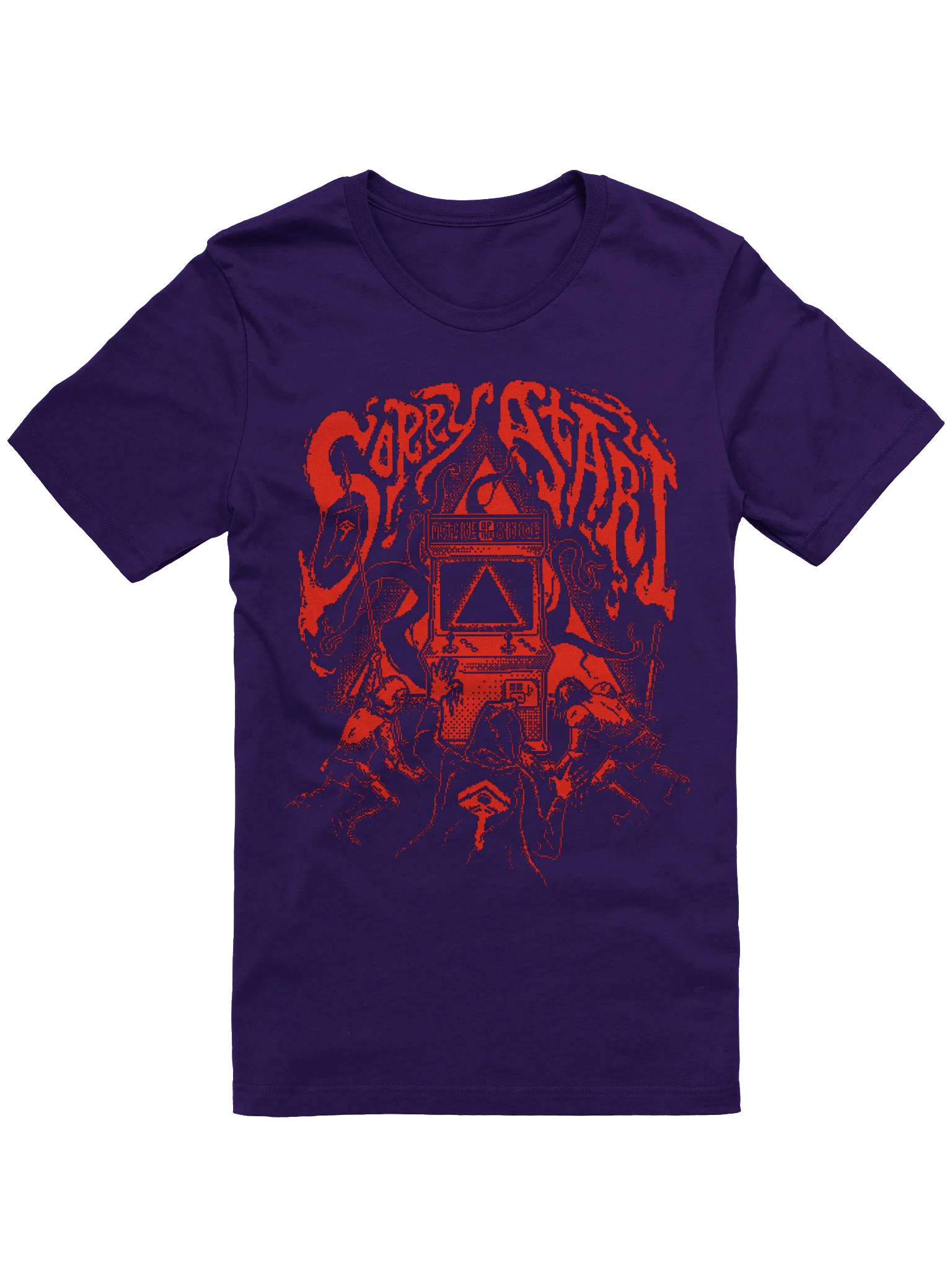 slightly less METAL ARCADE TEE product image (1)