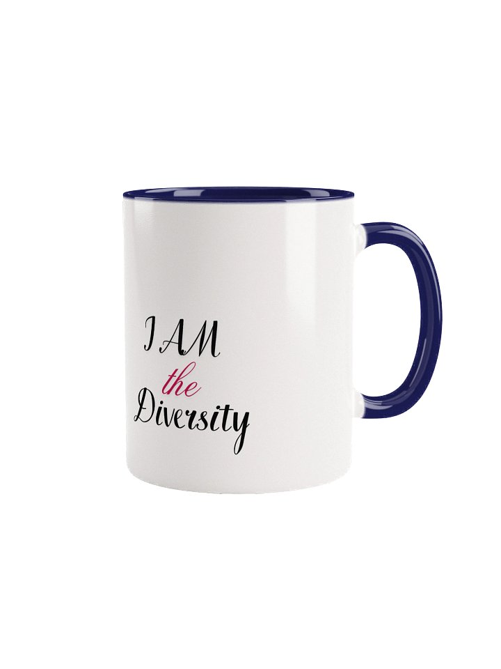 I AM the Diversity Ceramic Mug with Color Inide product image (1)