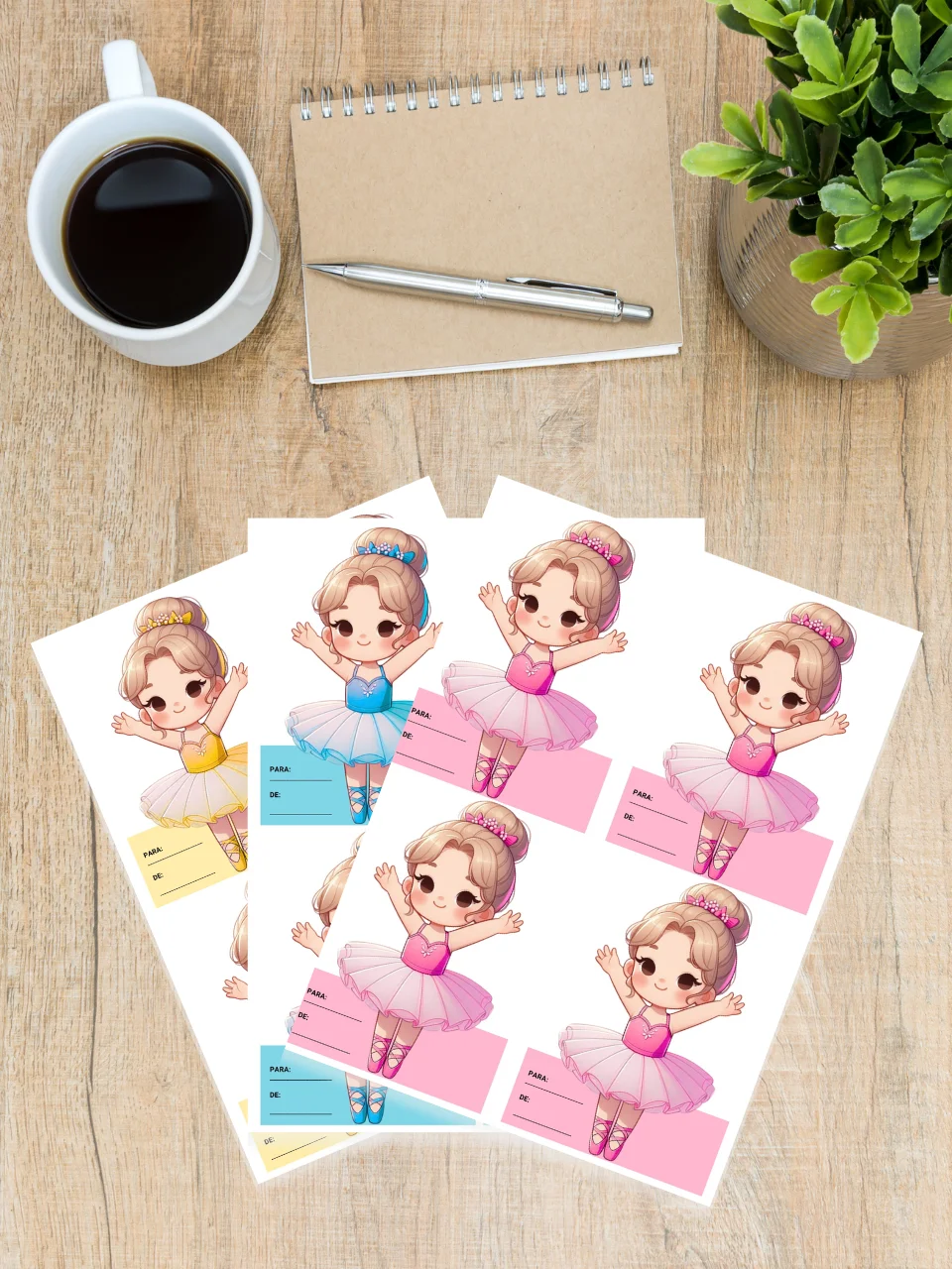 Pack Ballerinas Porta Scrunchies + Patrón de Costura Talla S (Imprimible PDF) product image (5)