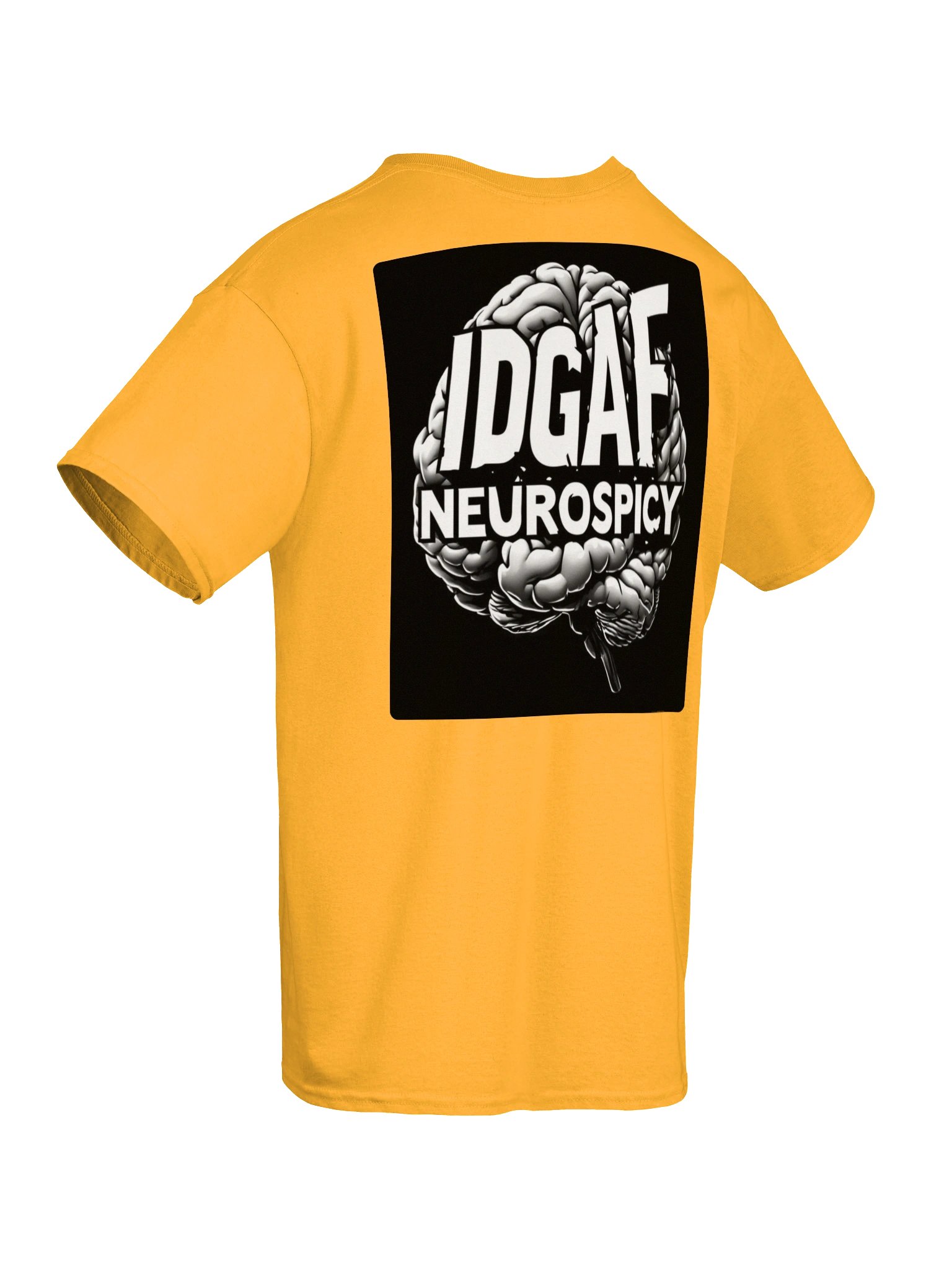 Authentic Neurospicy Brain Flame Tee product image (47)