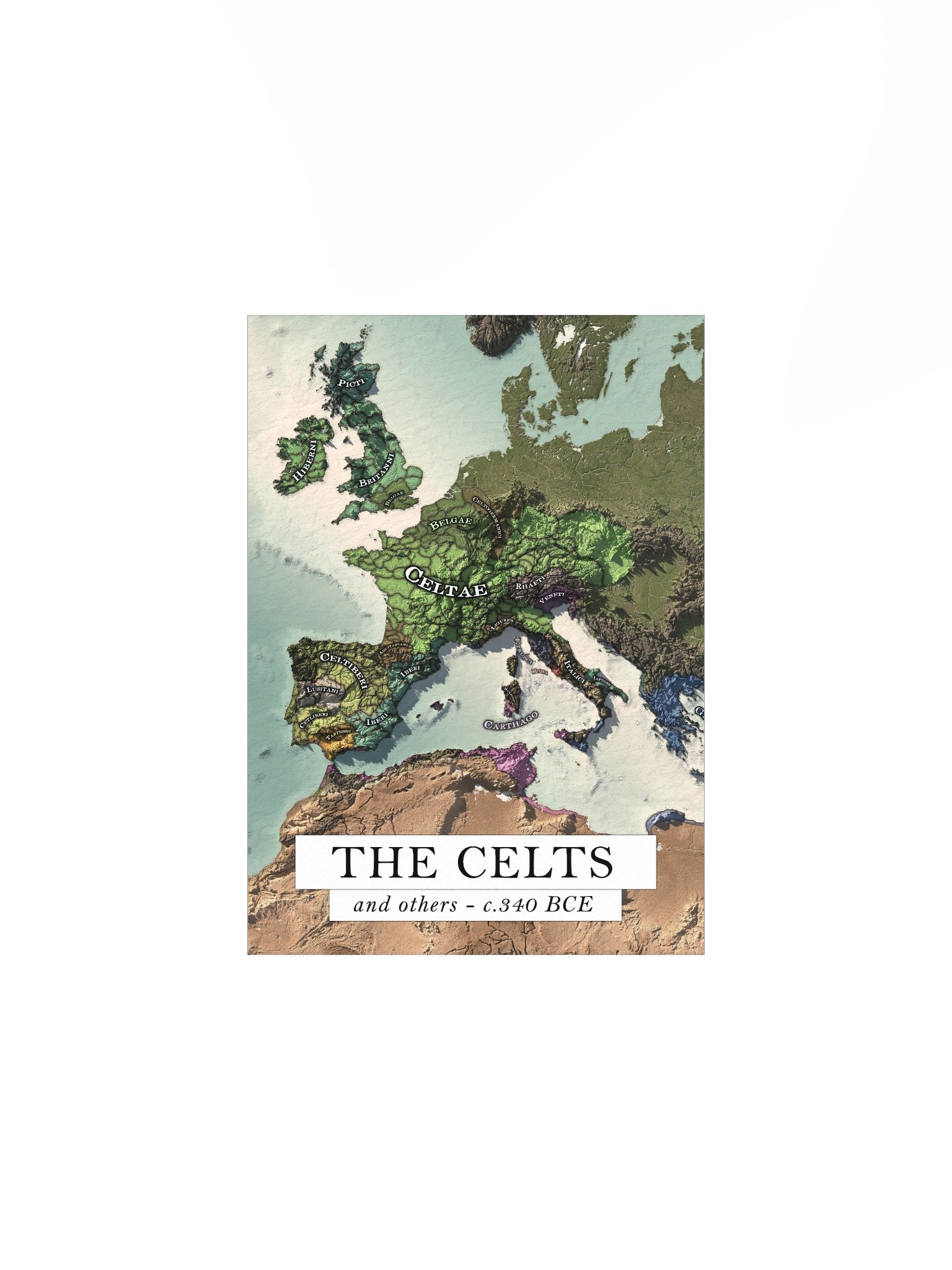 The Celts - 350 BCE - Canvas product image (1)