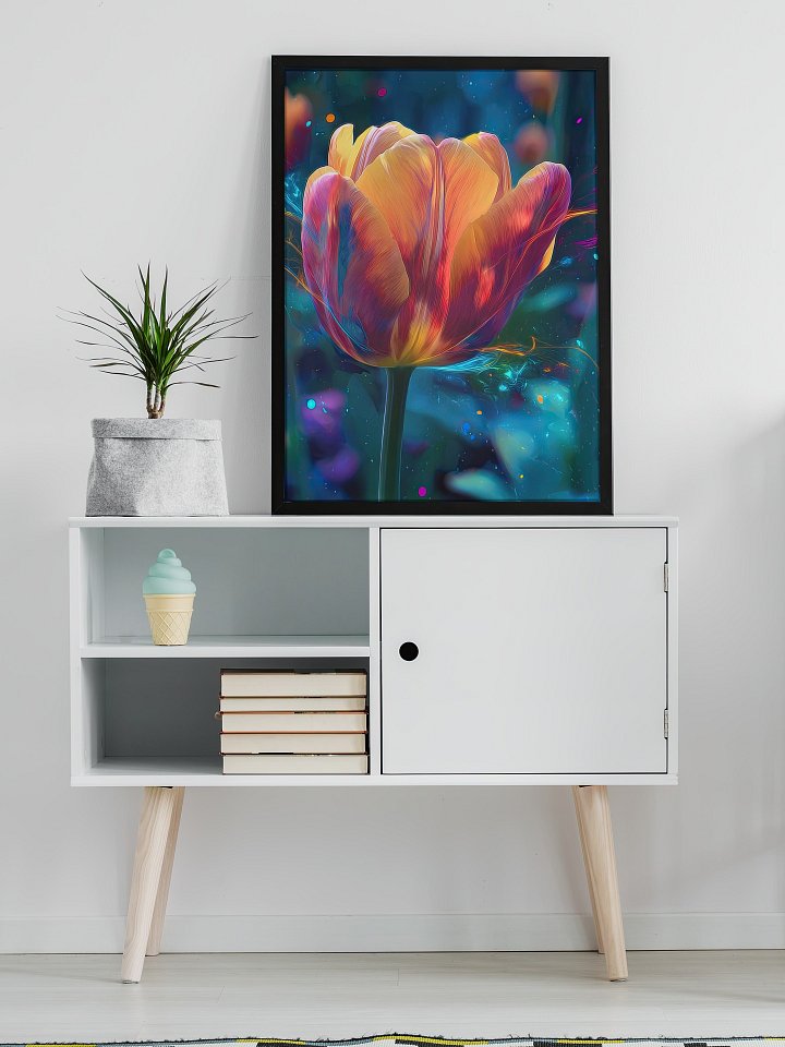 Surreal Tulip Poster product image (1)