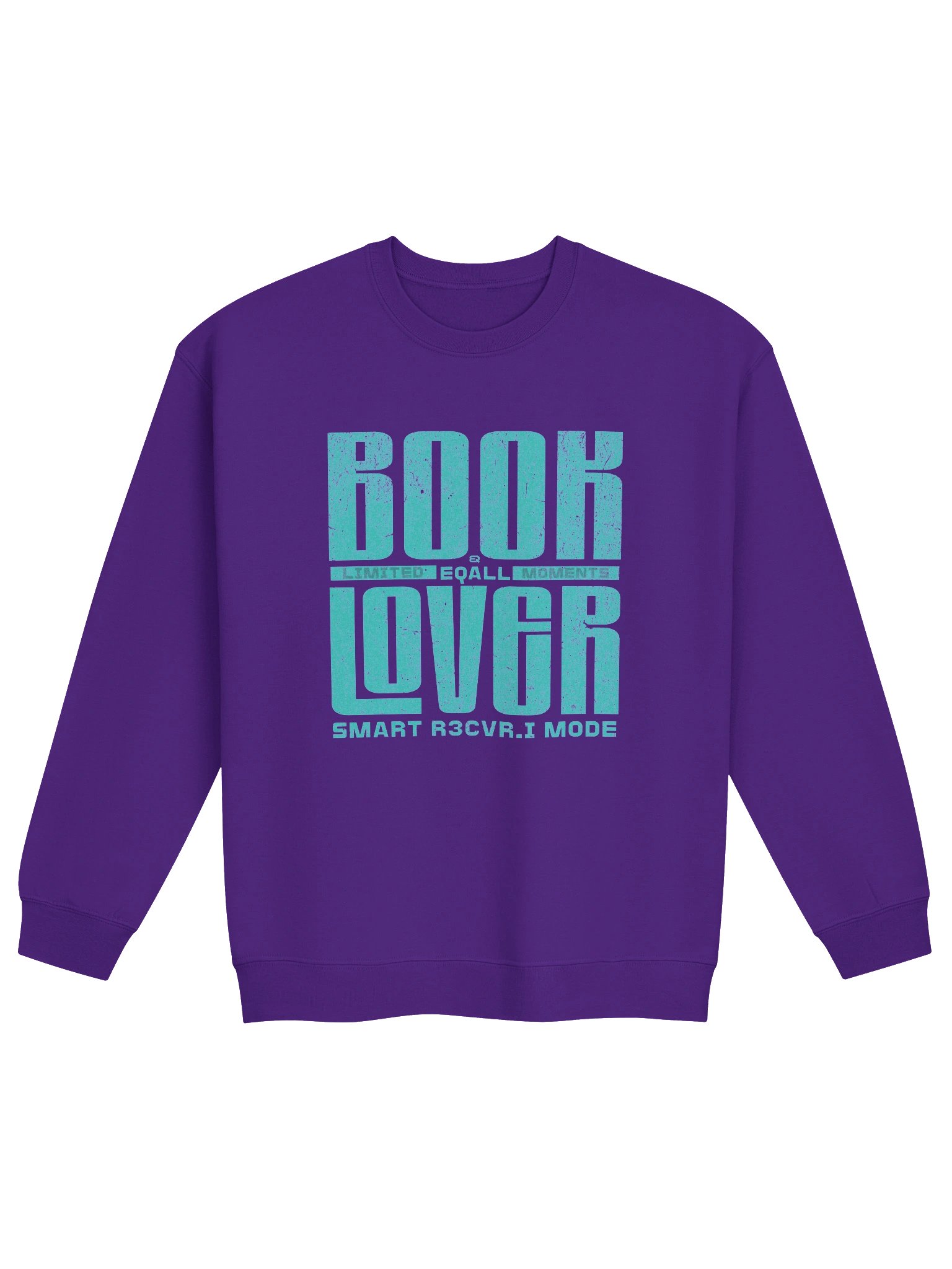 BOOK Lover Moments Gildan Sweatshirt_R3CVR.i mode by EQALL® Essentials_Green product image (2)