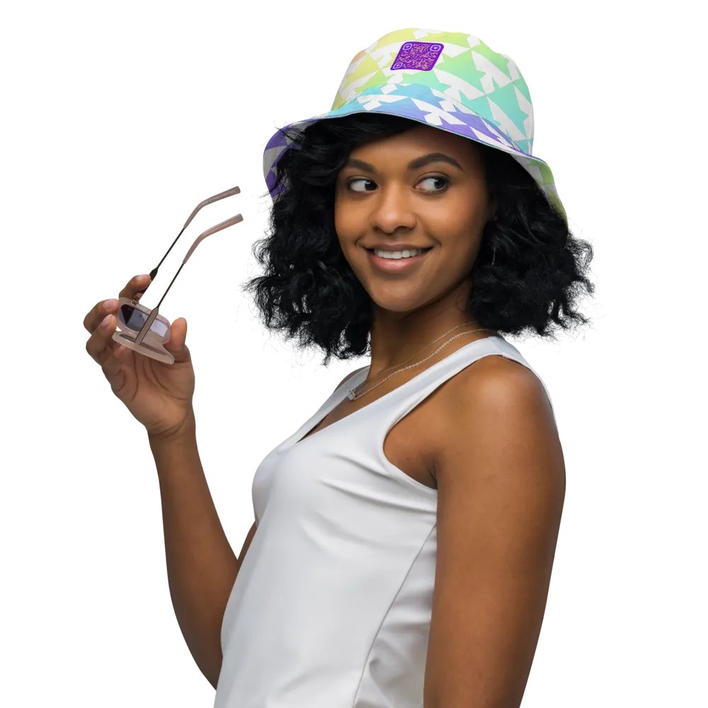Rainbow Reversible Bucket Hat product image (7)