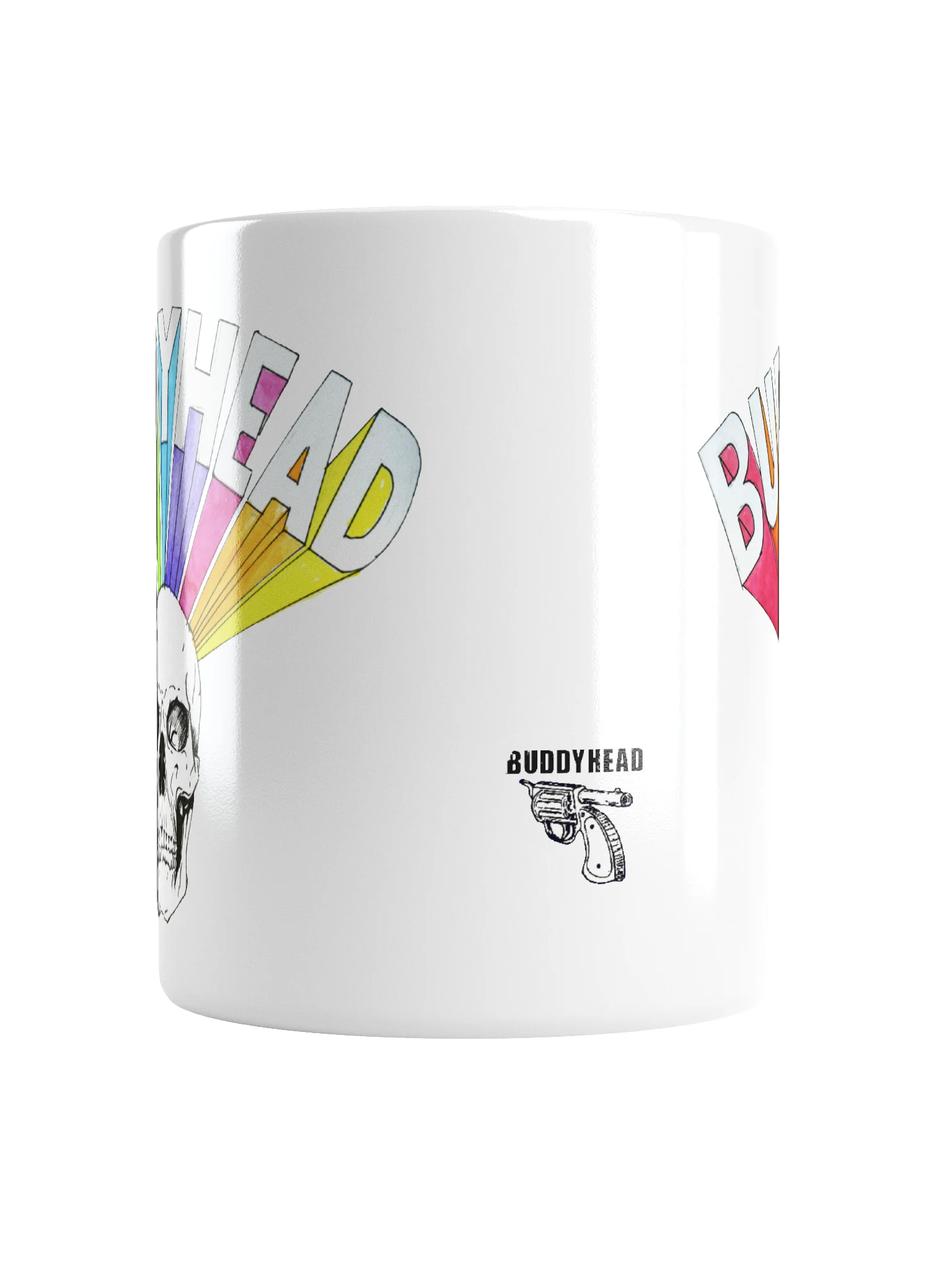Rainbow Skull coffee mug product image (11)
