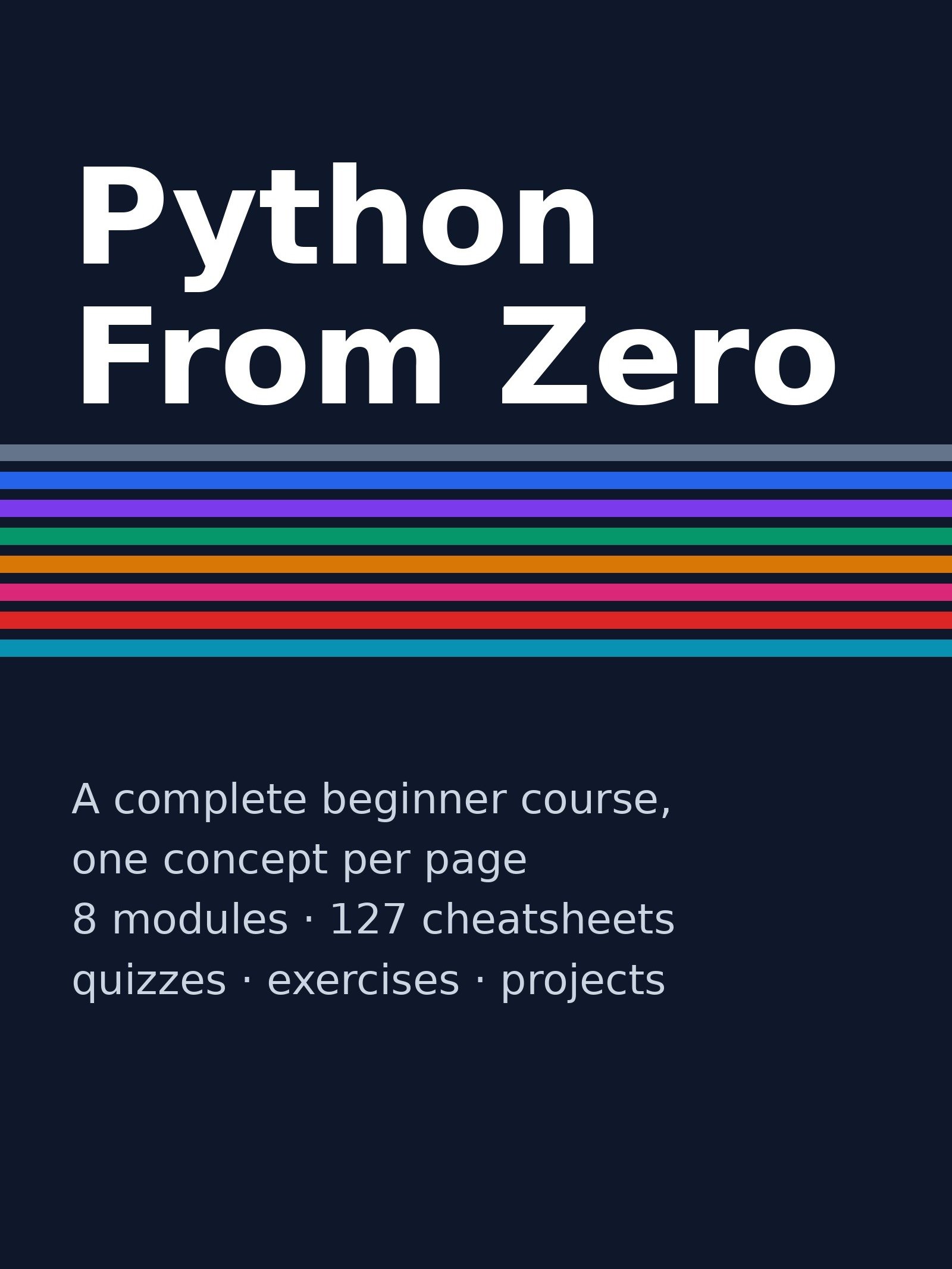 Python From Zero product image (1)