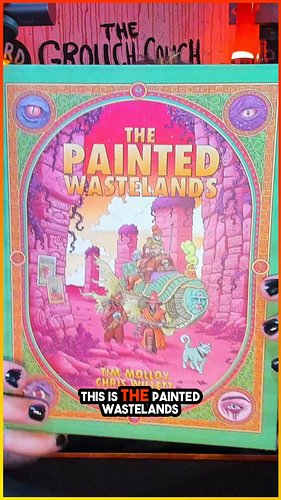 The Painted Wastelands is one of the coolest settings I’ve seen in a long time.
Psychedelic hex crawl. Wild NPCs. Strange mag...