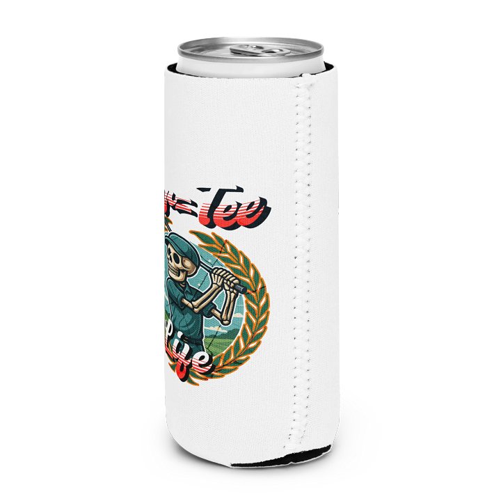 Par Tee Life Golfing Skeleton Coozie Can Cooler product image (2)