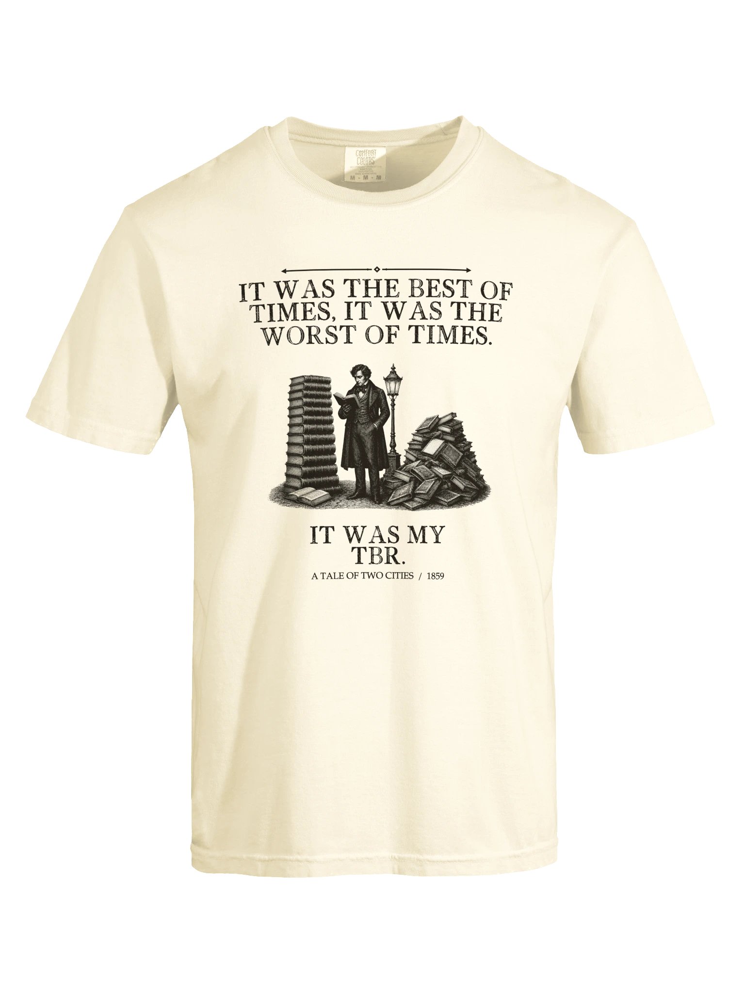 Was Best Times Was Worst Times Was -- A Tale of Two Cities Tee (Light) product image (17)