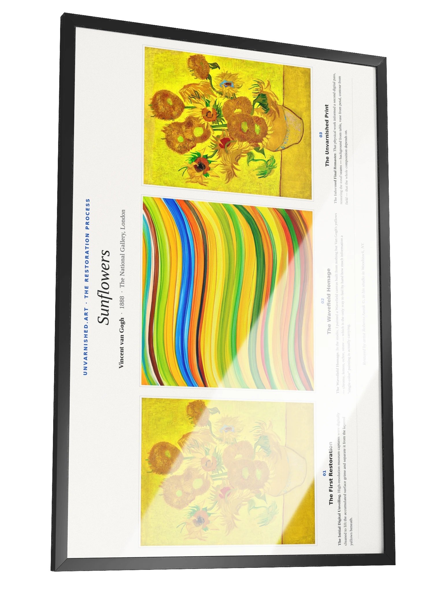 Sunflowers — Framed Process Poster product image (2)