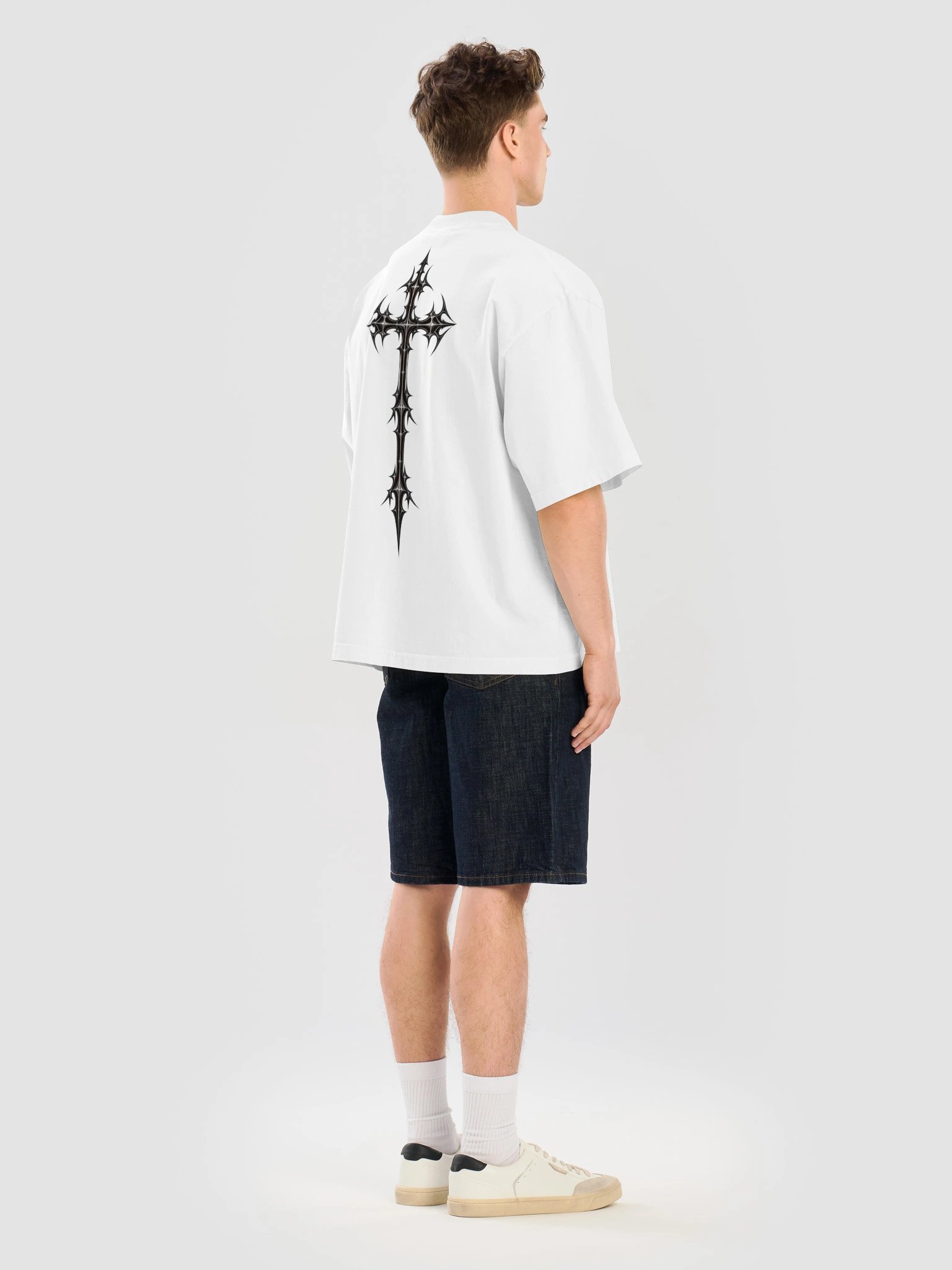 Elioenai "SIGILISM CROSS" Baggy Gym Tee product image (32)