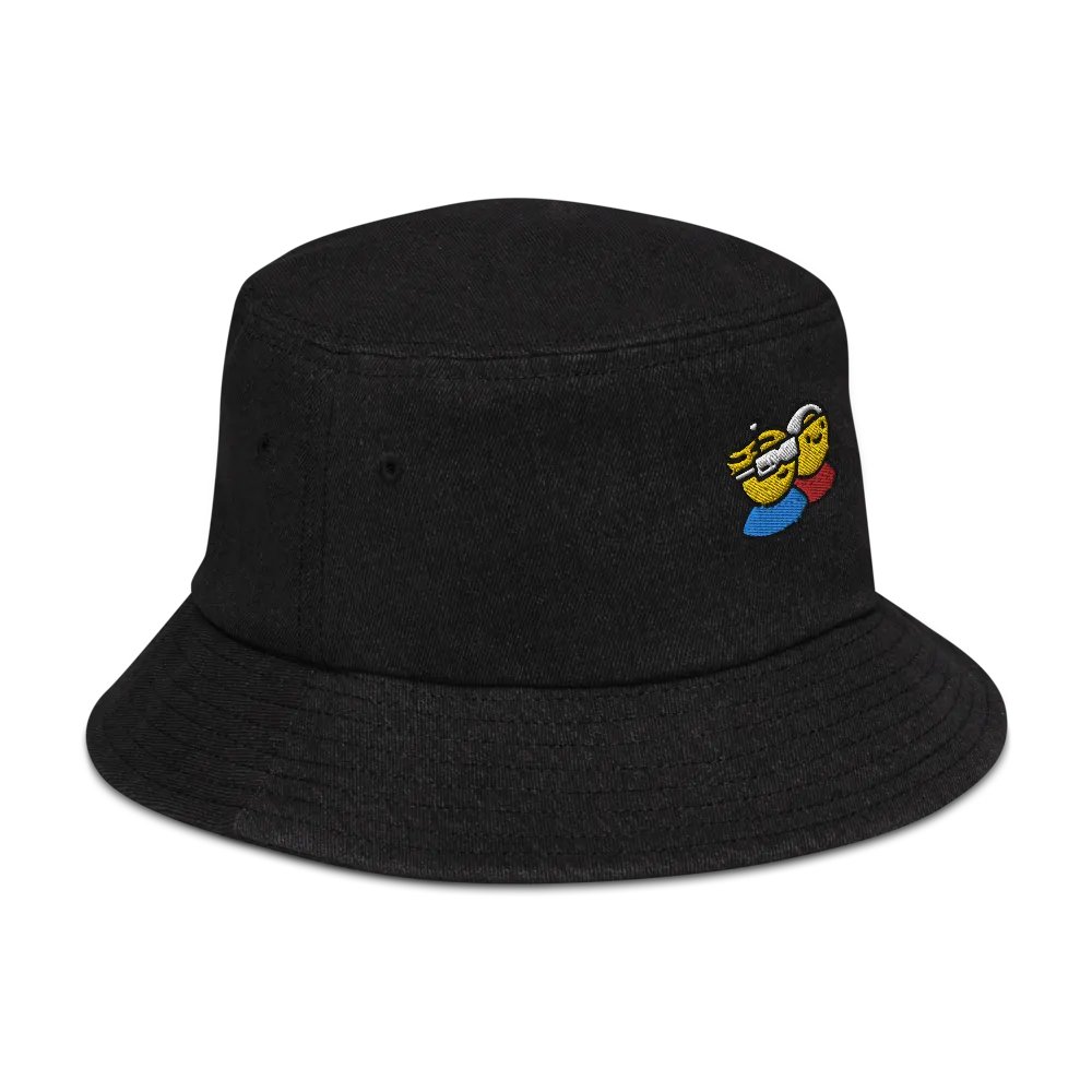 FpvBuddy embroidered bucket hat (black) product image (3)