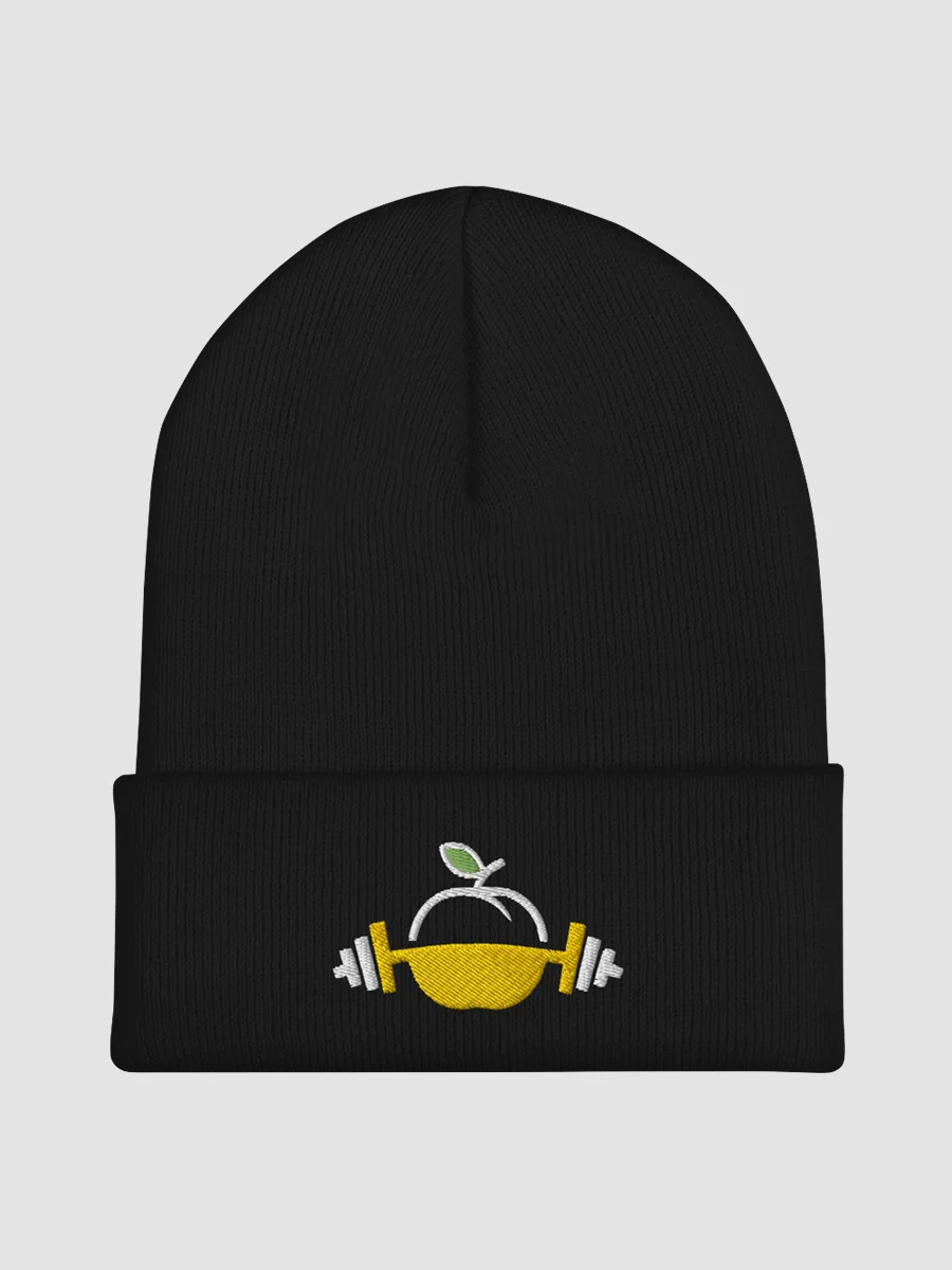 Embroidered Peach Beanie product image (2)
