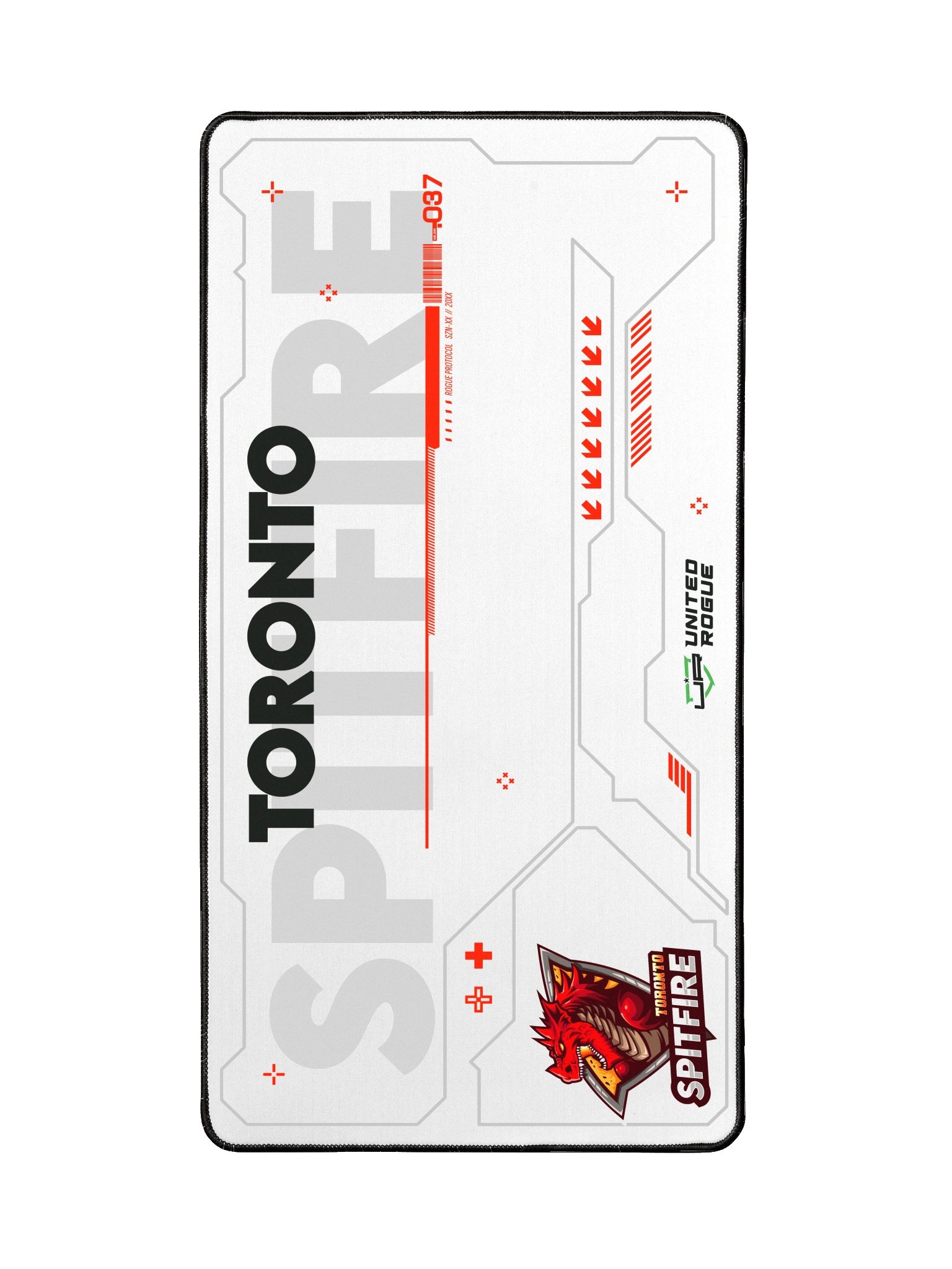Toronto Spitfire White Desk Mat product image (2)