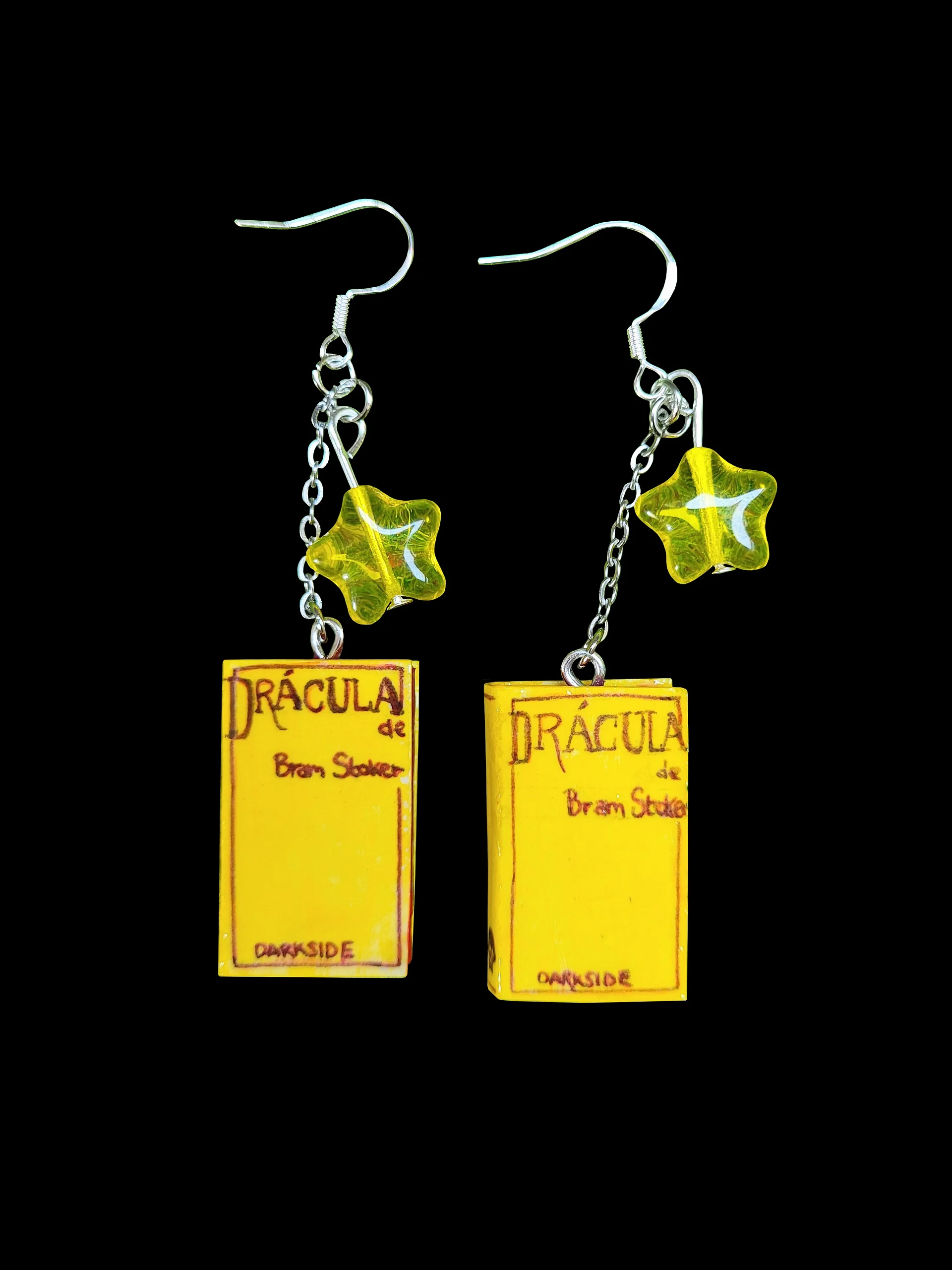 Dracula - Classic Book Earrings product image (2)