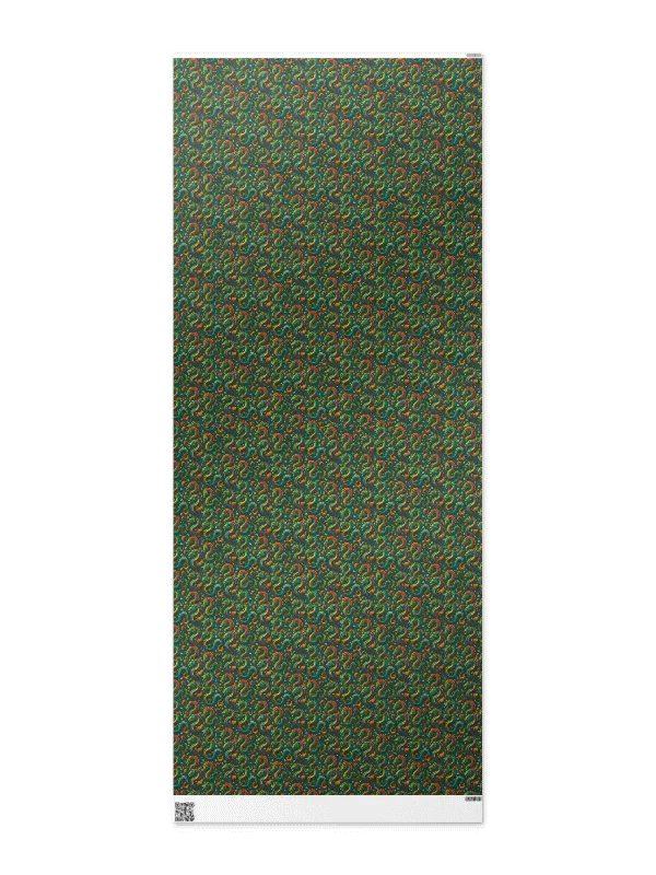 🐉 Dragon Christmas Wrapping Paper – Wrap in Flame, Gift with Power product image (4)