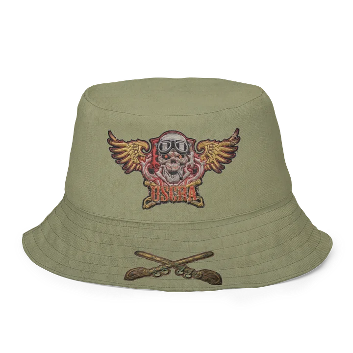 OD, Faded, USCRA Logo'd Reversible Boonie Cap product image (1)