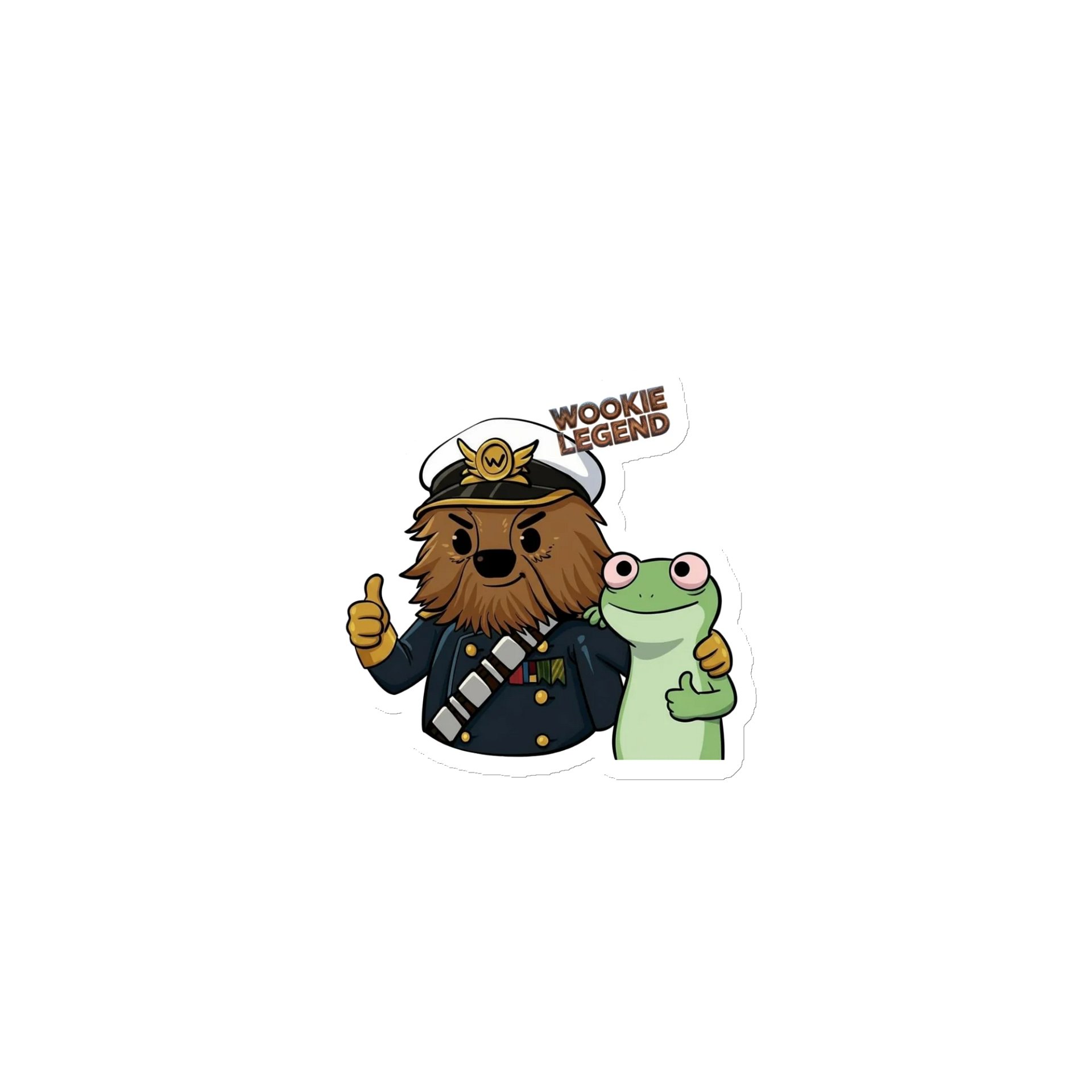 Wookie & Lizard Magnet product image (1)