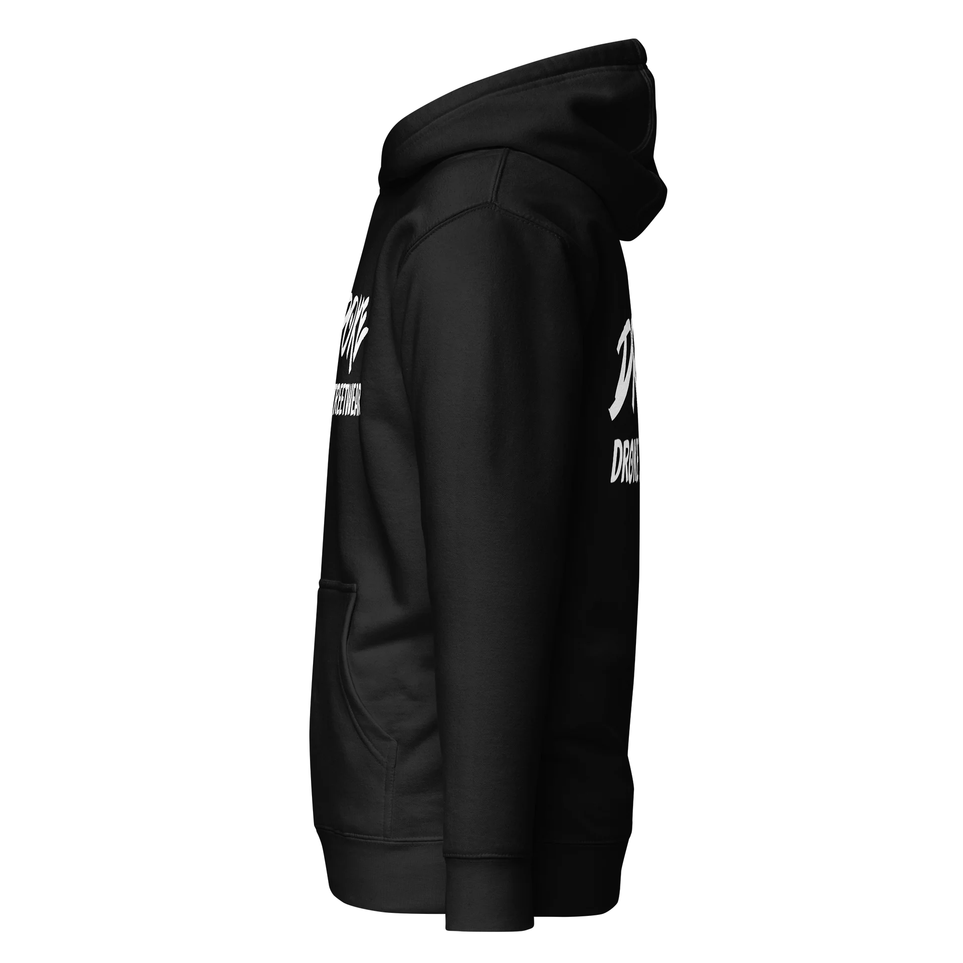DROKE - White D-DS Logo Hoodie product image (4)