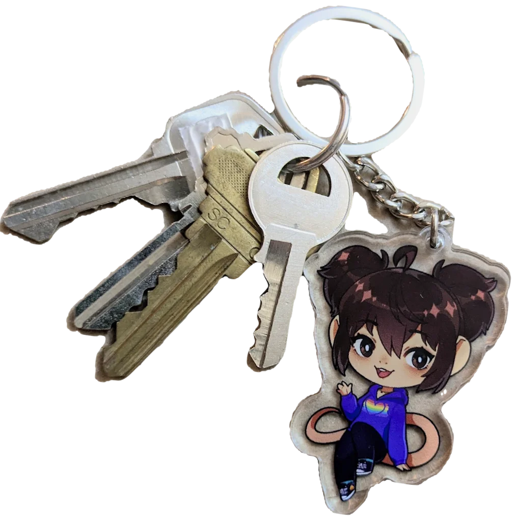 Acrylic Ratmost Keychain product image (1)