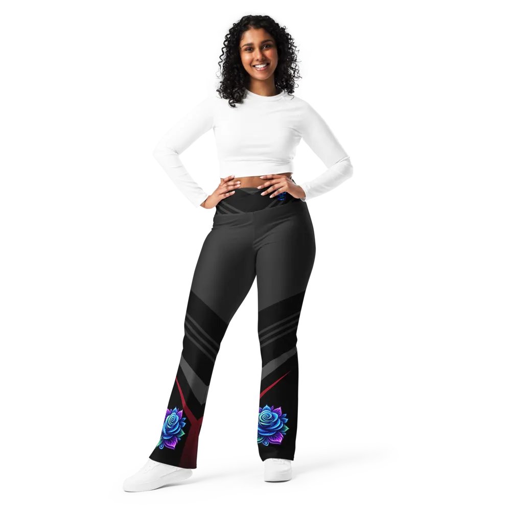 Dull Rose Flare Leggings product image (3)