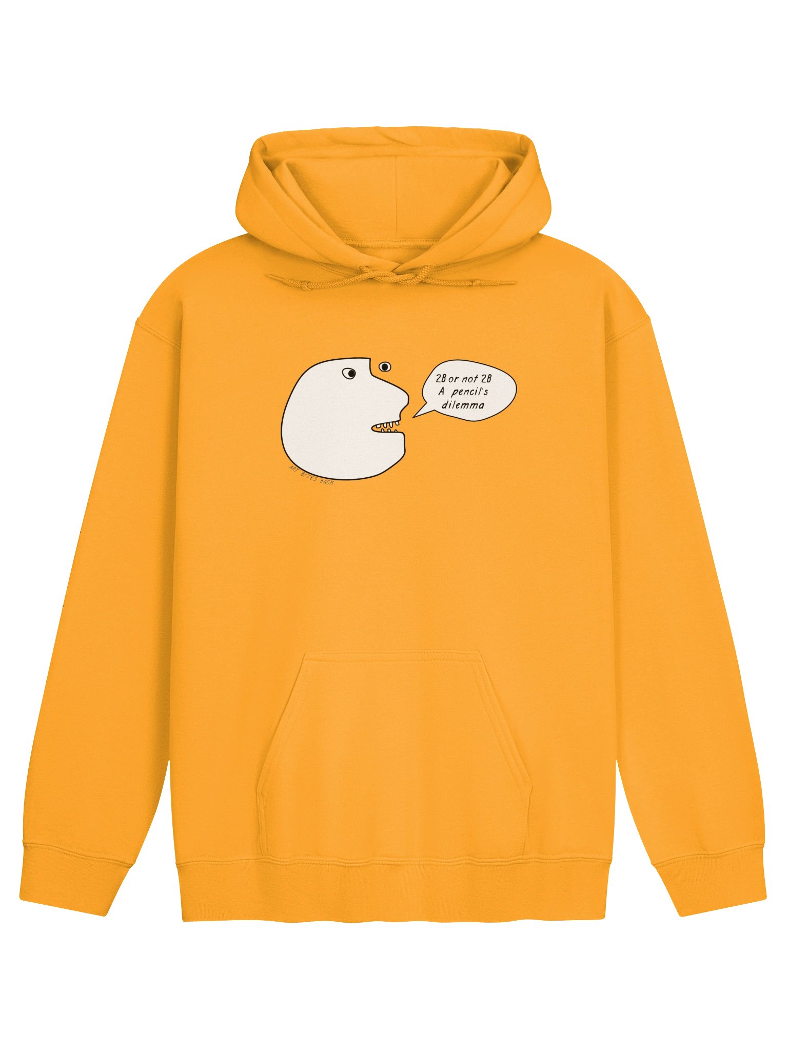 2B or not 2B. A Pencil's Dilemma Hoodie product image (1)