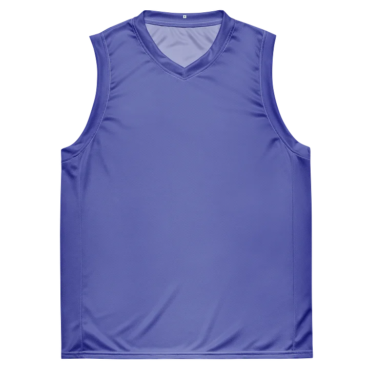 Blue-Purple All-Over Print Basketball Jersey product image (2)