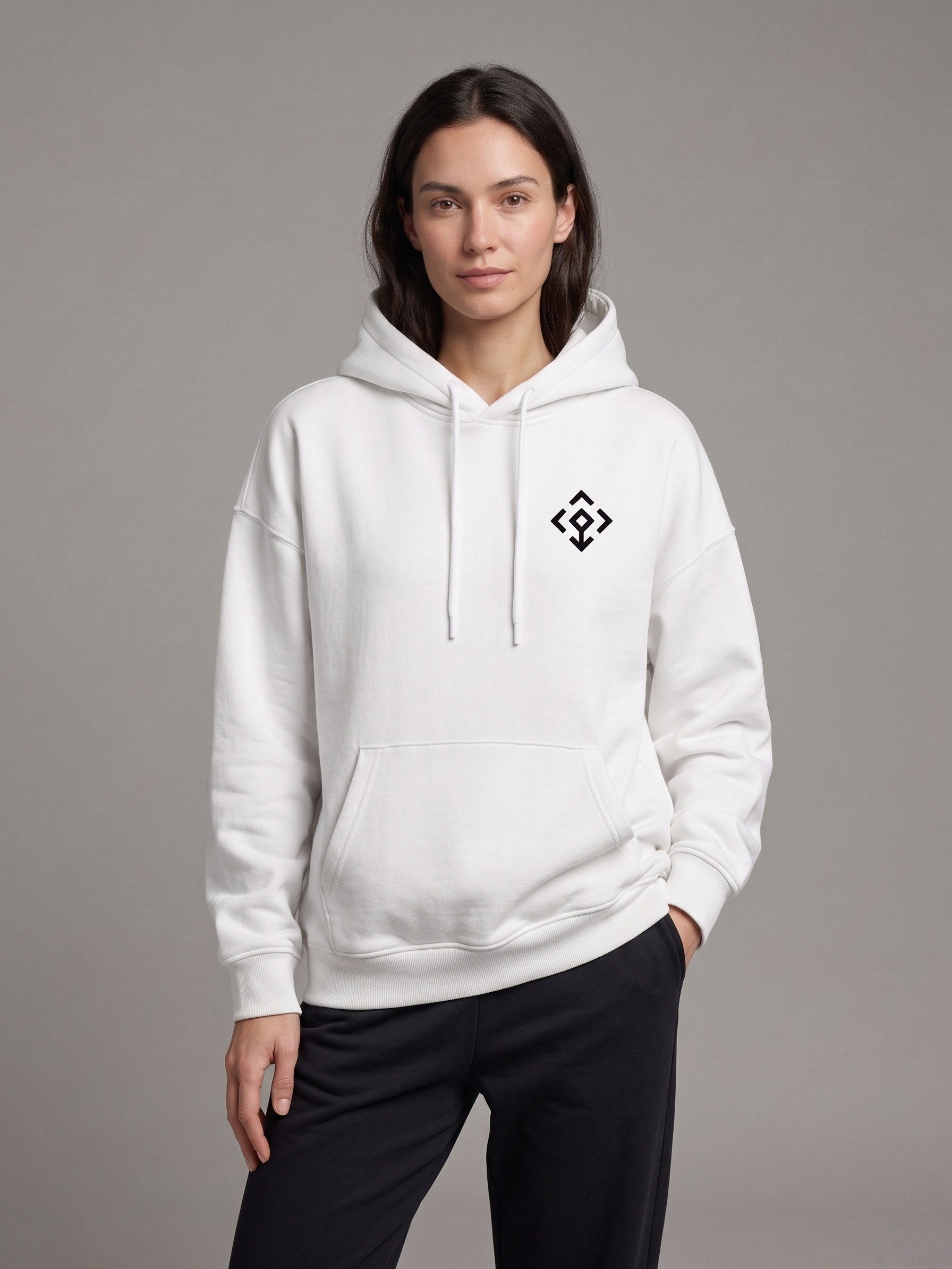 BECOME SOMEONE YOU RESPECT HOODIE — LIGHT product image (4)